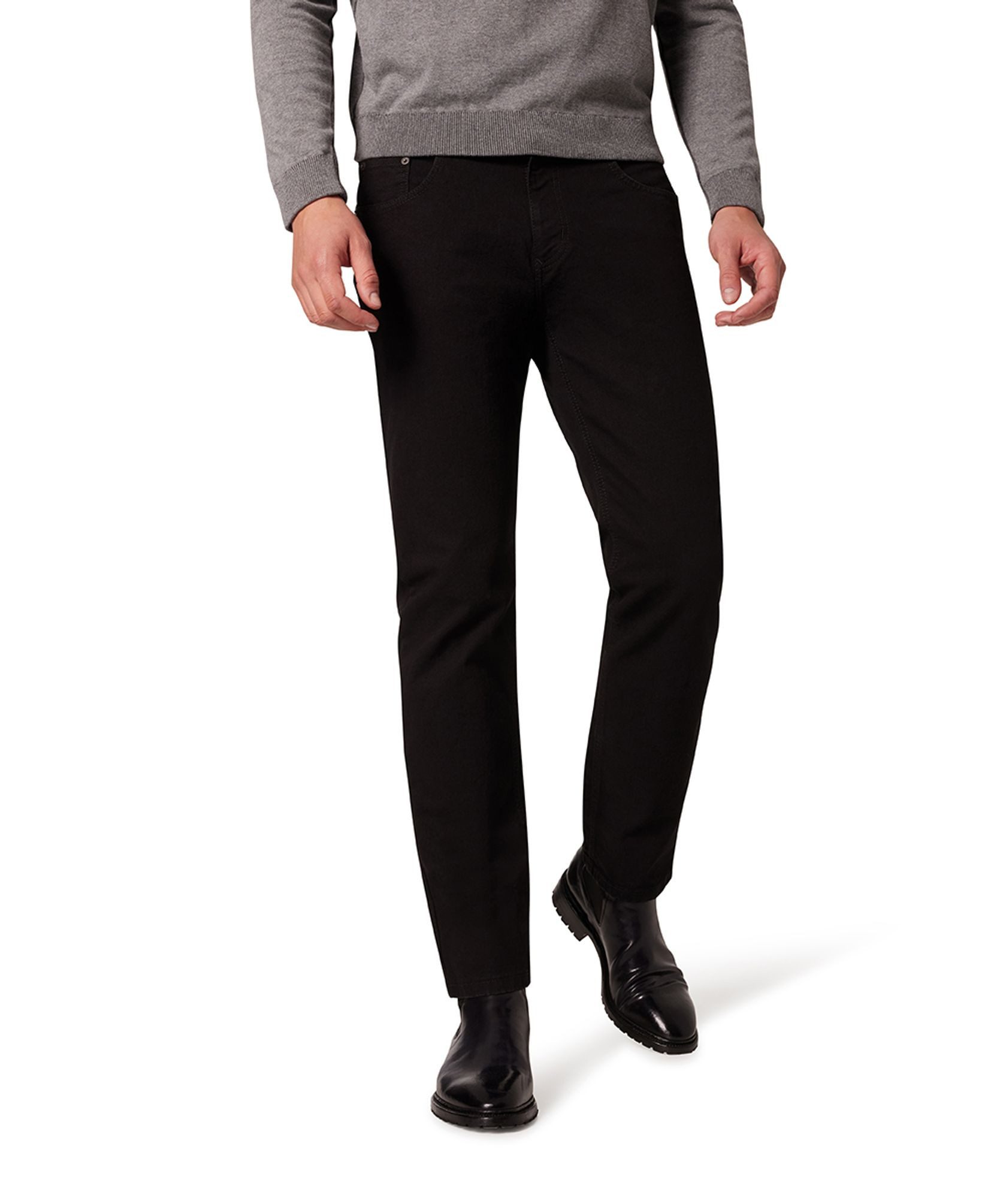 Pioneer Authentic Jeans 5-POCKET RANDO - Broek - schwarz/zwart