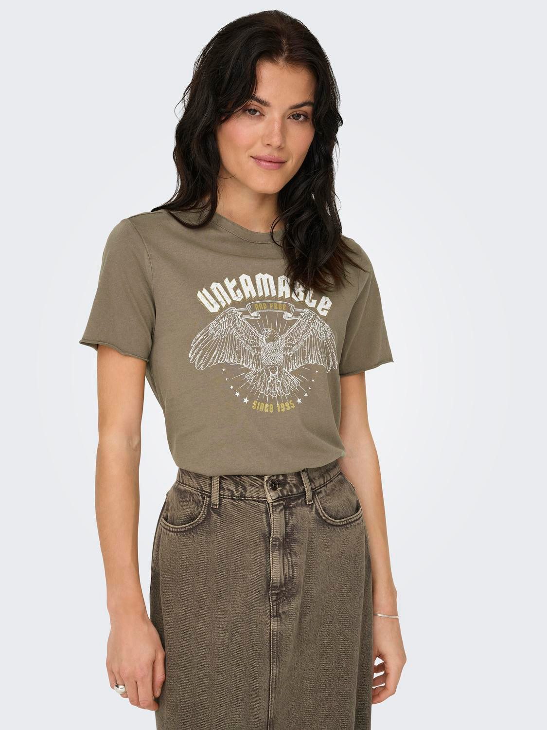 ONLY Rundhalsshirt ONLLUCY REG S/S TOP günstig online kaufen