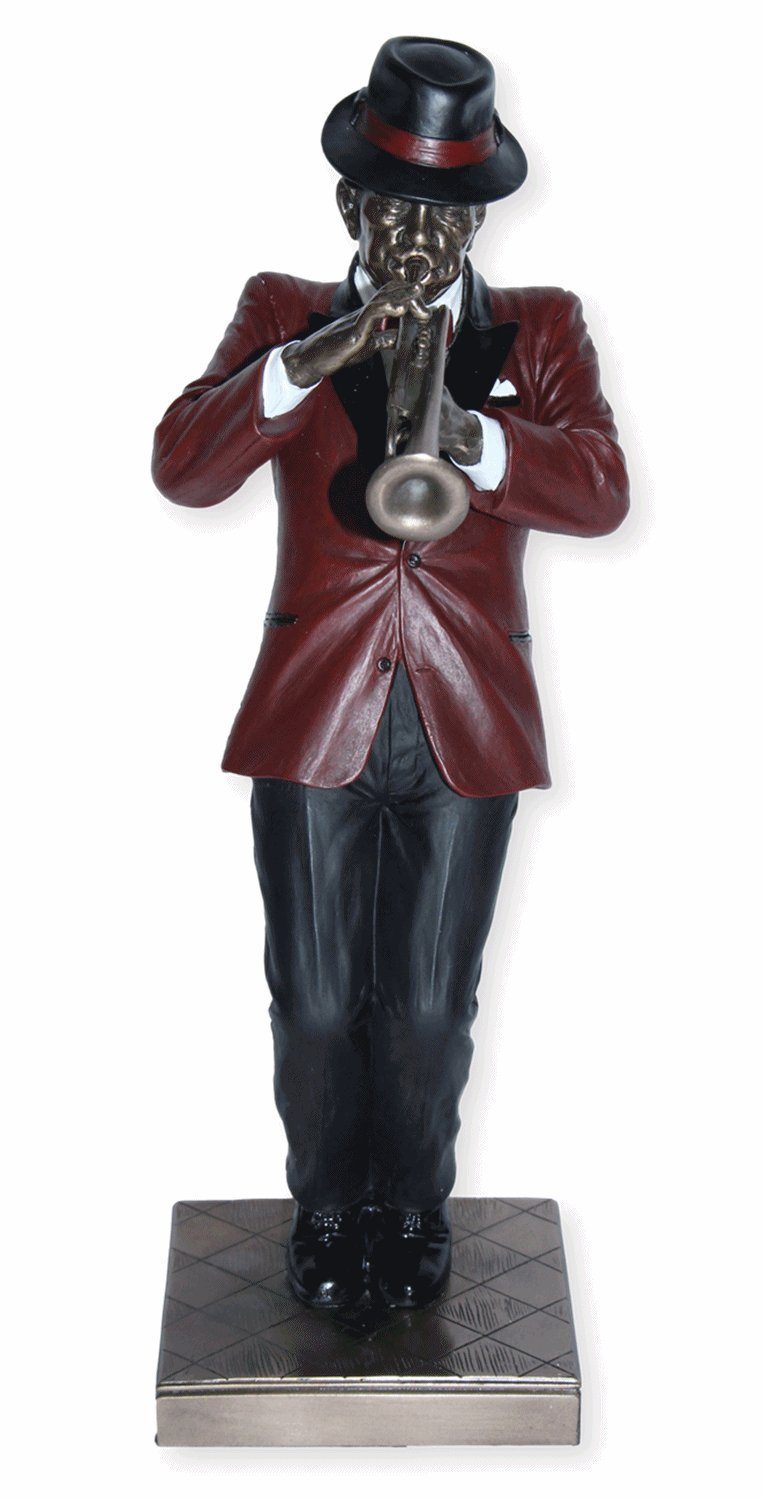 Parastone Dekofigur Figur Jazz Trompeter cm H 30 Jazz mit Musiker Deko Trompete Band