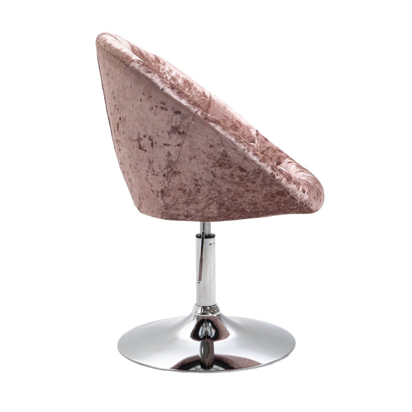 SVITA Chesterfield-Sessel HAVANNA, Cocktailsessel, Loungesessel, höhenverstellbar, Samtbezug, Champagne – Bild 3 von 5
