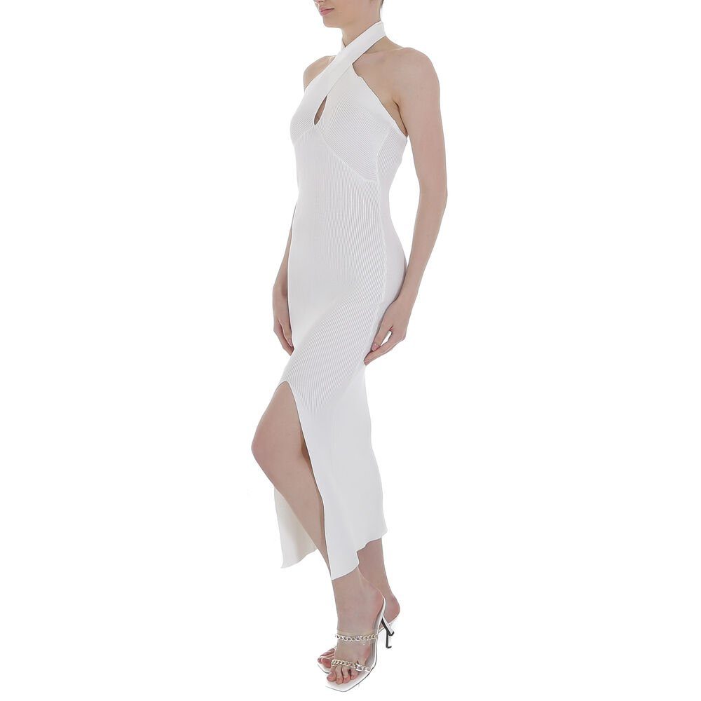 Ital-Design Cocktailkleid Damen Party & Clubwear Stretch Strickoptik Cockta günstig online kaufen