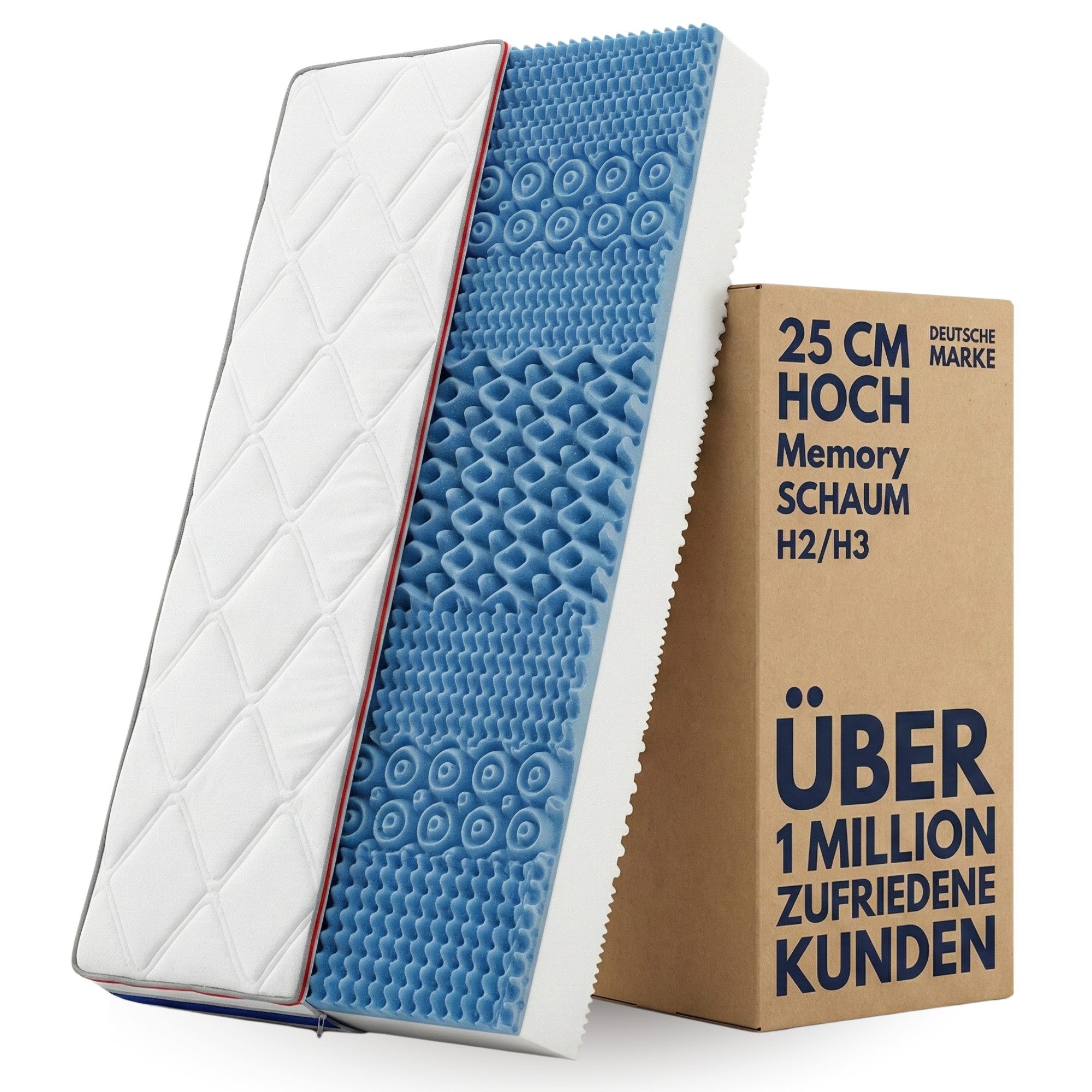 Kaltschaummatratze Arensberger Kaltschaum Gel Matratze RELAXX, 25cm Höhe, A günstig online kaufen