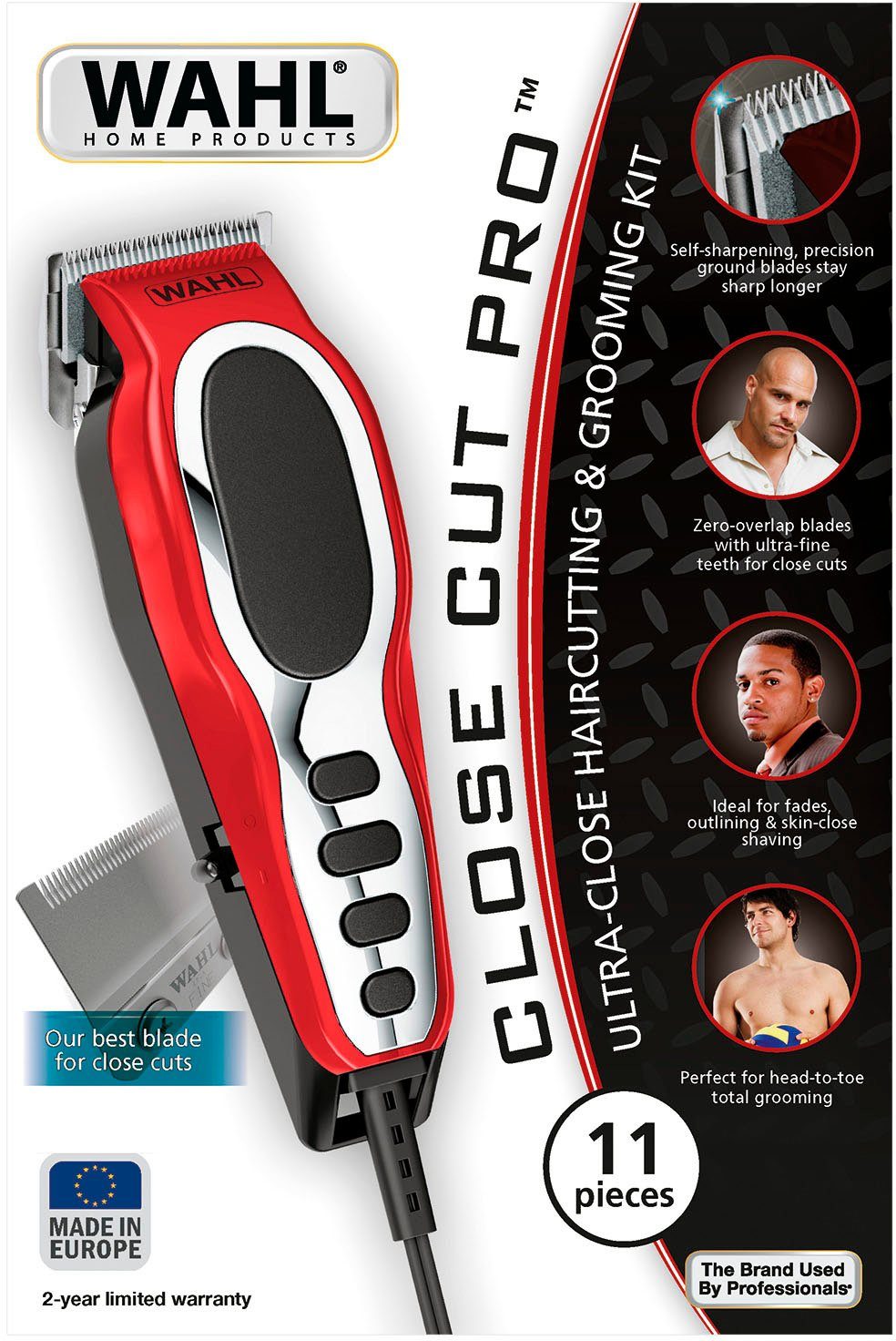 Wahl Haarschneider Close Red 20105.0465 Pro Cut