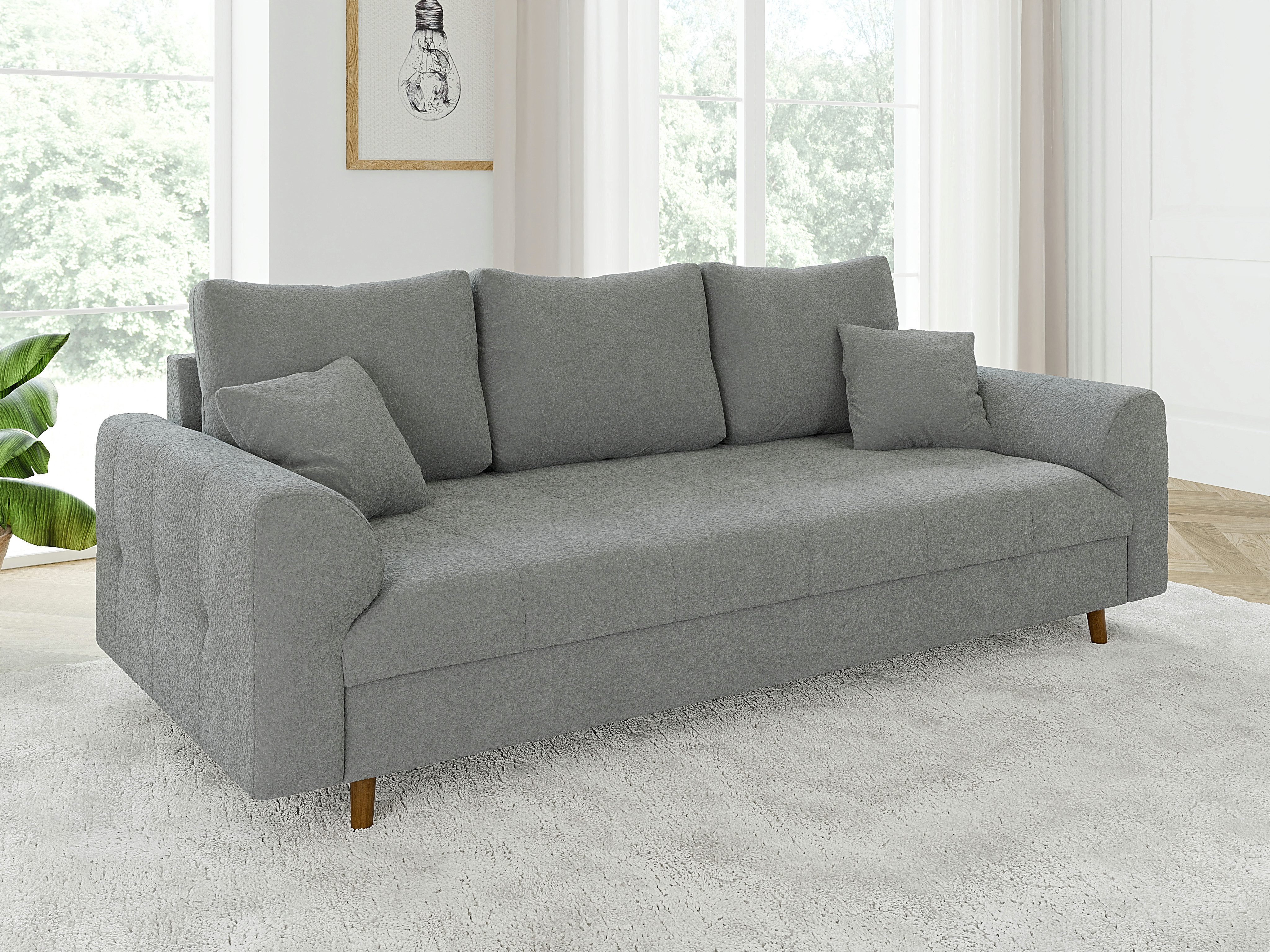 S-Style Möbel 3-Sitzer Sofa Leif mit günstig online kaufen