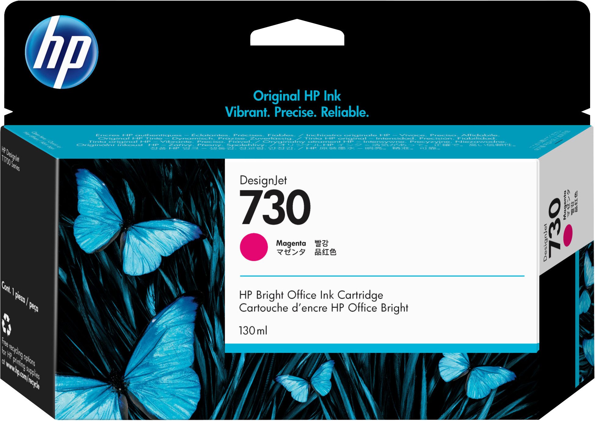 HP HP 730 DesignJet Druckerpatrone Magenta 130 ml Tintenpatrone