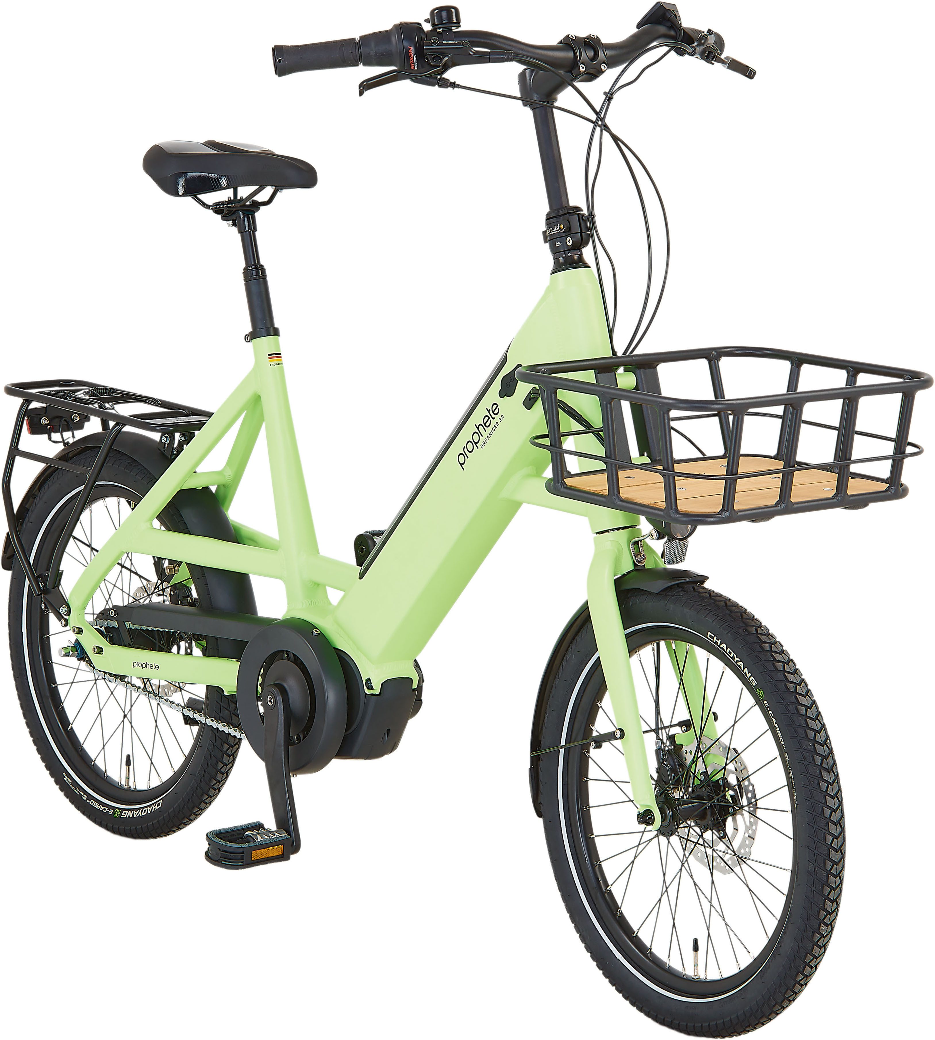 Prophete E-Bike Urbanbike Urbanicer 3.0, 7 Gang Shimano Nexus Schaltwerk, Nabenschaltung, Mittelmotor, 360 Wh, Pedelec, Elektrofahrrad für Damen und Herren