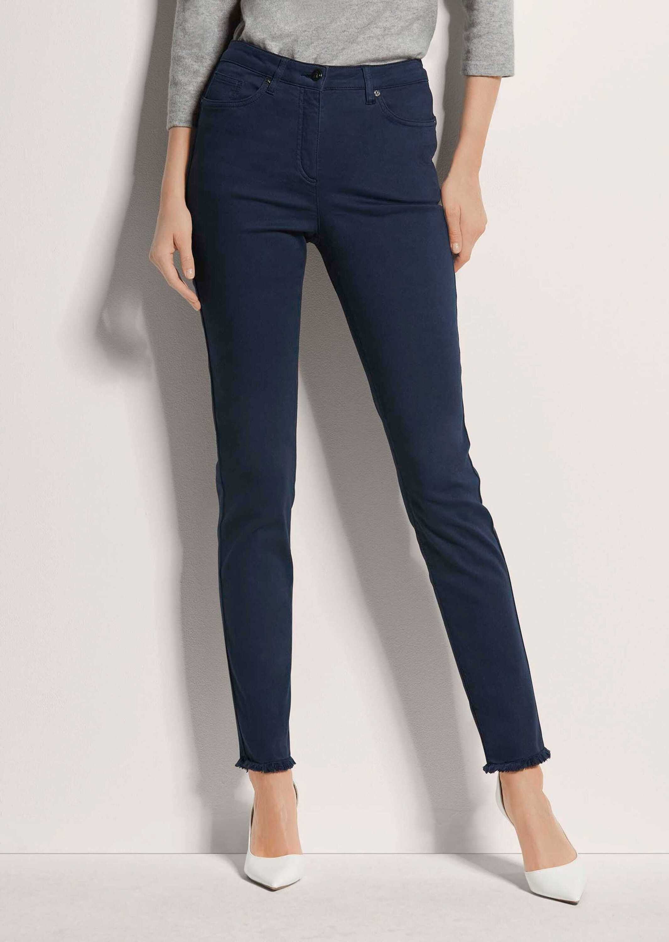 MADELEINE Gerade Jeans Mid Waist Skinny-Hose günstig online kaufen