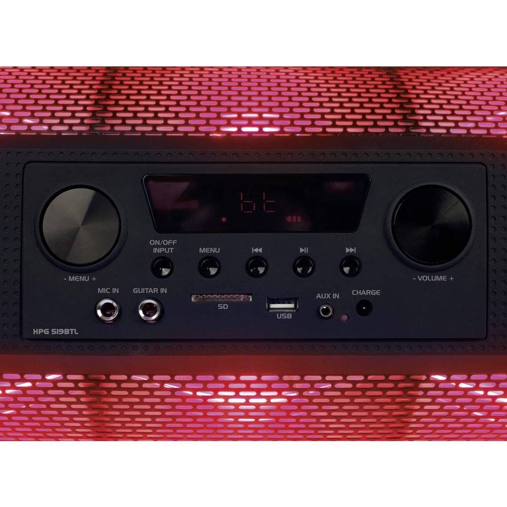 Lautsprecher Caliber Lautsprecher (Inkl. Bluetooth Inkl. Karaoke-Funktion, Mikrofon)