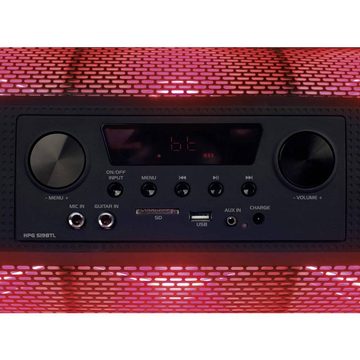 Caliber Bluetooth Lautsprecher Lautsprecher (Inkl. Karaoke-Funktion, Inkl. Mikrofon)