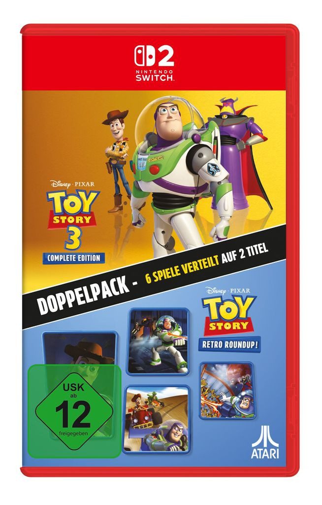 Toy Story: Retro Roundup! + Toy Story 3 Complete Edition Double Pack (Softwarekarte), Nintendo Switch 2