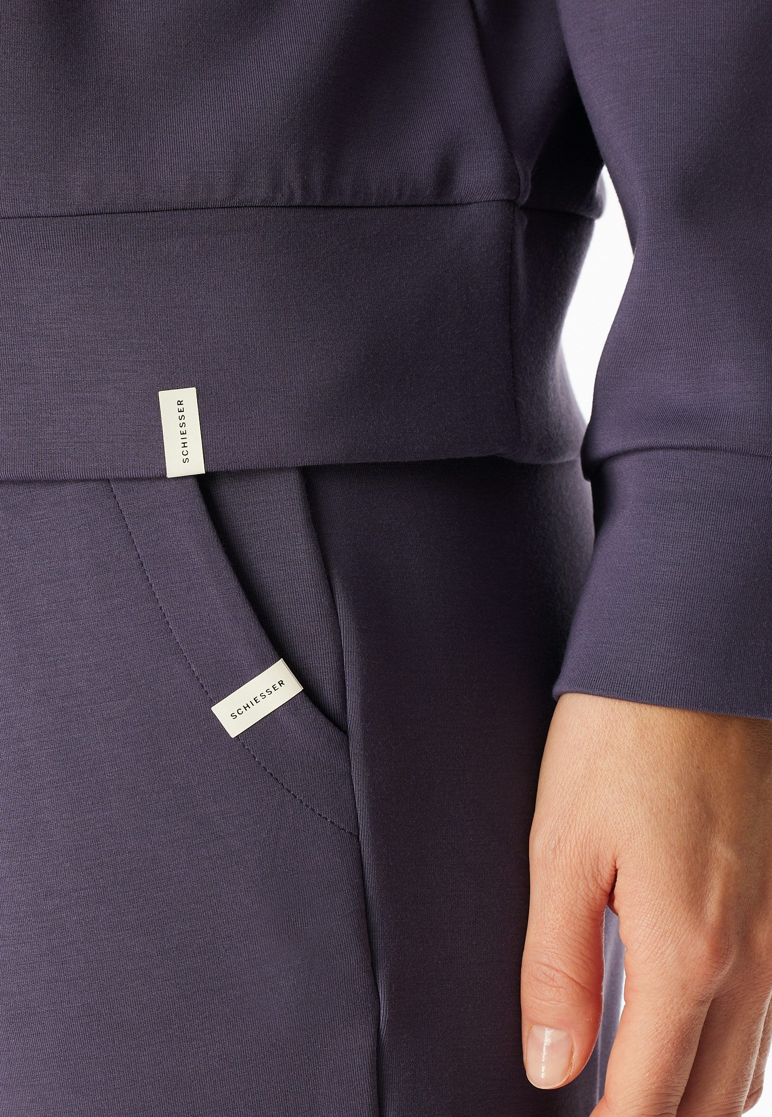 Schiesser Pyjamaoberteil Sweatshirt