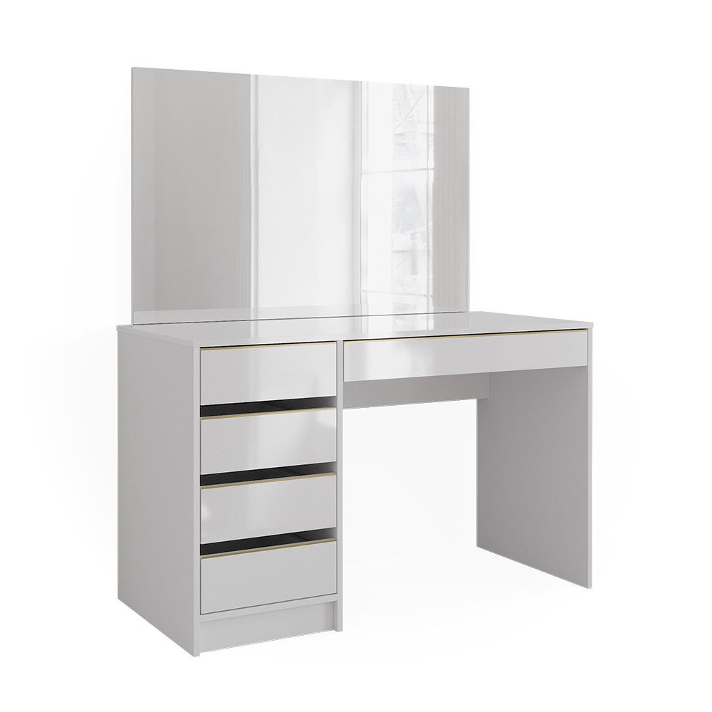 Vicco Schminktisch Sherry, Weiß, 120 cm günstig online kaufen
