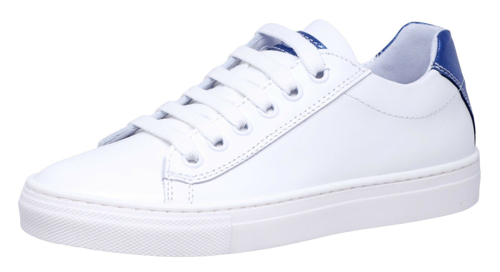 Cole Bounce Restore Cole Bounce Restore 2305A Leder Sneaker Schuhe Mädchen Weiß Blau Sneaker