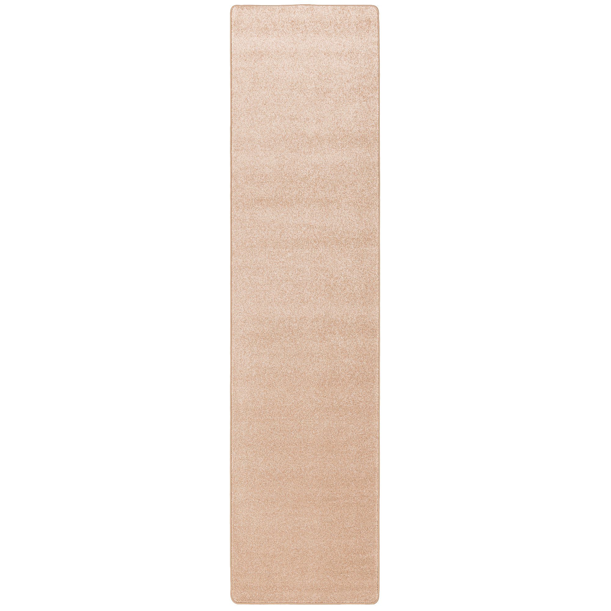 Snapstyle Läufer Hochflor Velours Läufer Teppich Luna, Rechteckig, Höhe: 16 mm