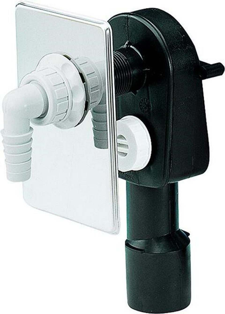 Dallmer Siphon DALLMER Waschgeräte-Siphon HL 400 Wandeinbau, DN40/DN50, (1-tlg)