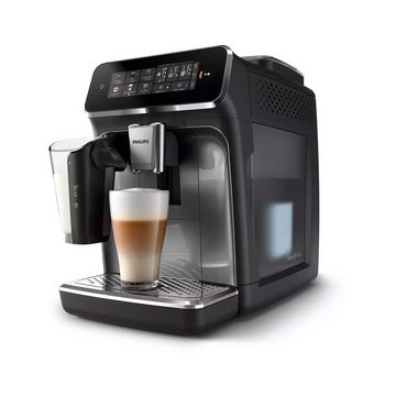 Philips Kaffeevollautomat EP3349, Langlebiges Keramikmahlwerk, SilentBrew
