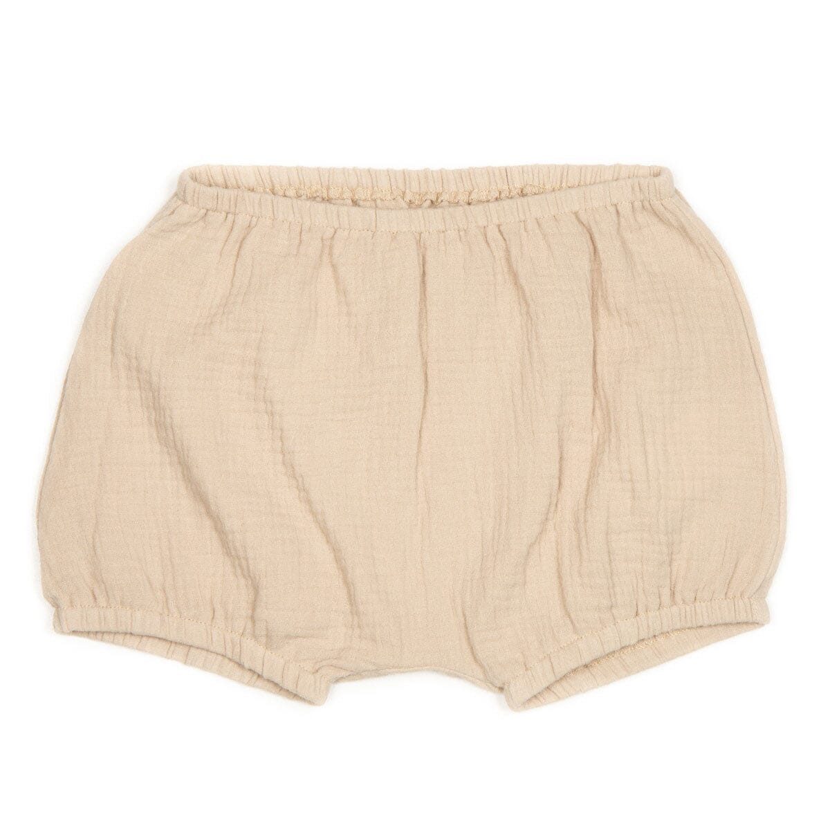 Huttelihut Shorts HUTTELiHUT Shorts BAGGY camel aus Baumwollmusselin