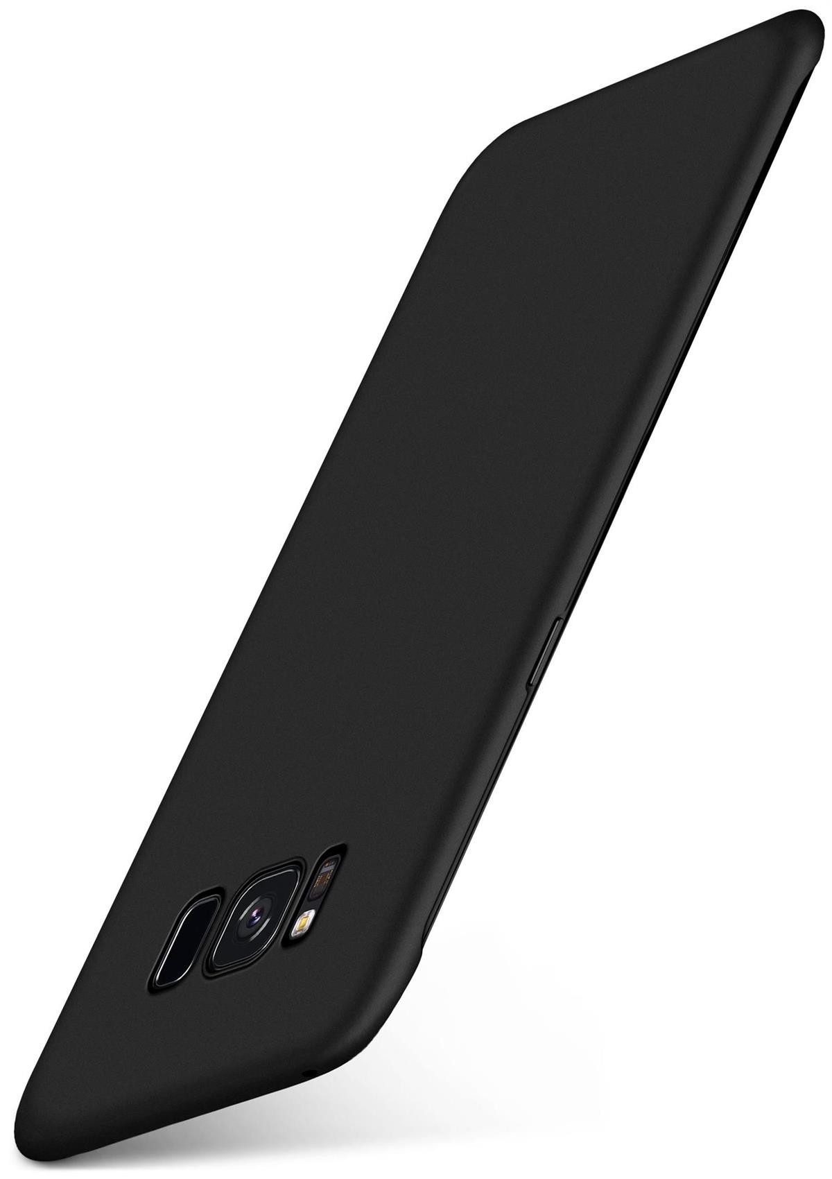 moex Handyhülle moex® Alpha Case für Samsung Galaxy S8 Plus, Hülle ultra dünn, Hardcase Back Cover, Schutzhülle Minimalistisch