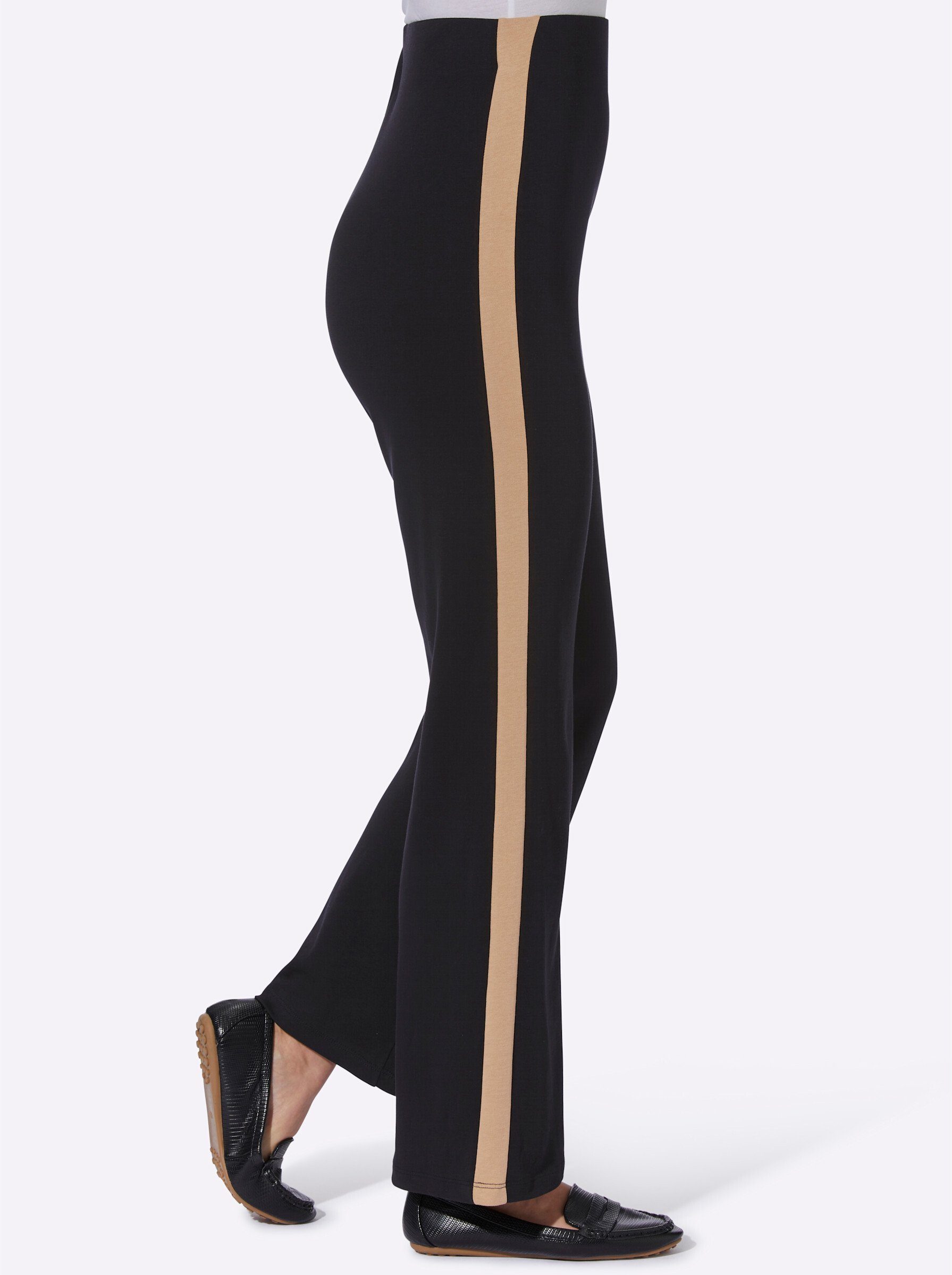 Sieh an! Jerseyhose Jerseyhose Innenbeinlänge ca. günstig online kaufen