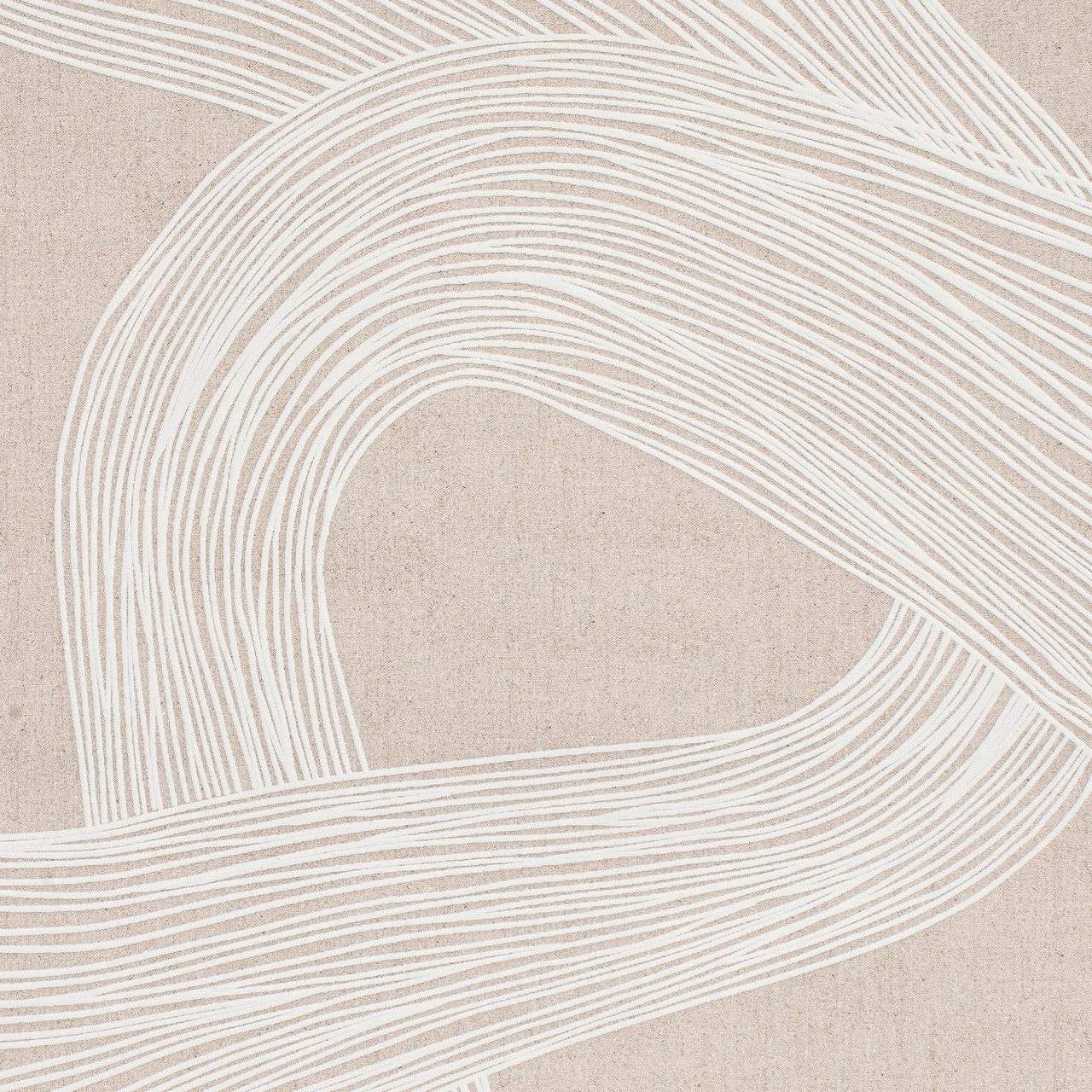 ArtUniverse Gemälde White Flow 62 x 82 cm, Abstrakt – Bild 4 von 5