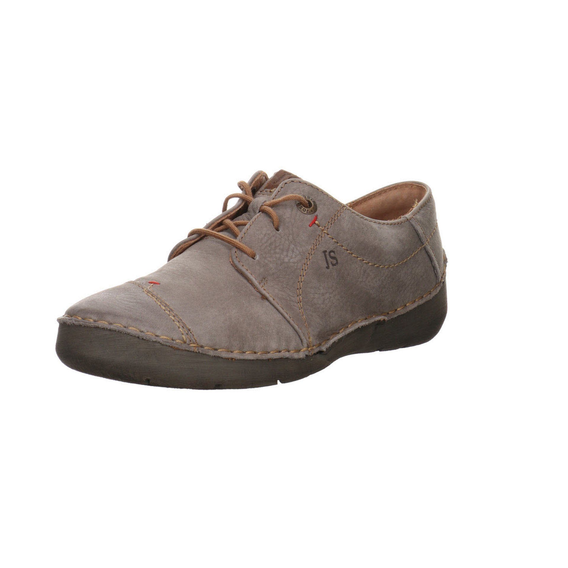 Josef Seibel Damen Schnürhalbschuhe Fergey 20 Schnürschuh Schnürschuh Veloursleder grau dunkel