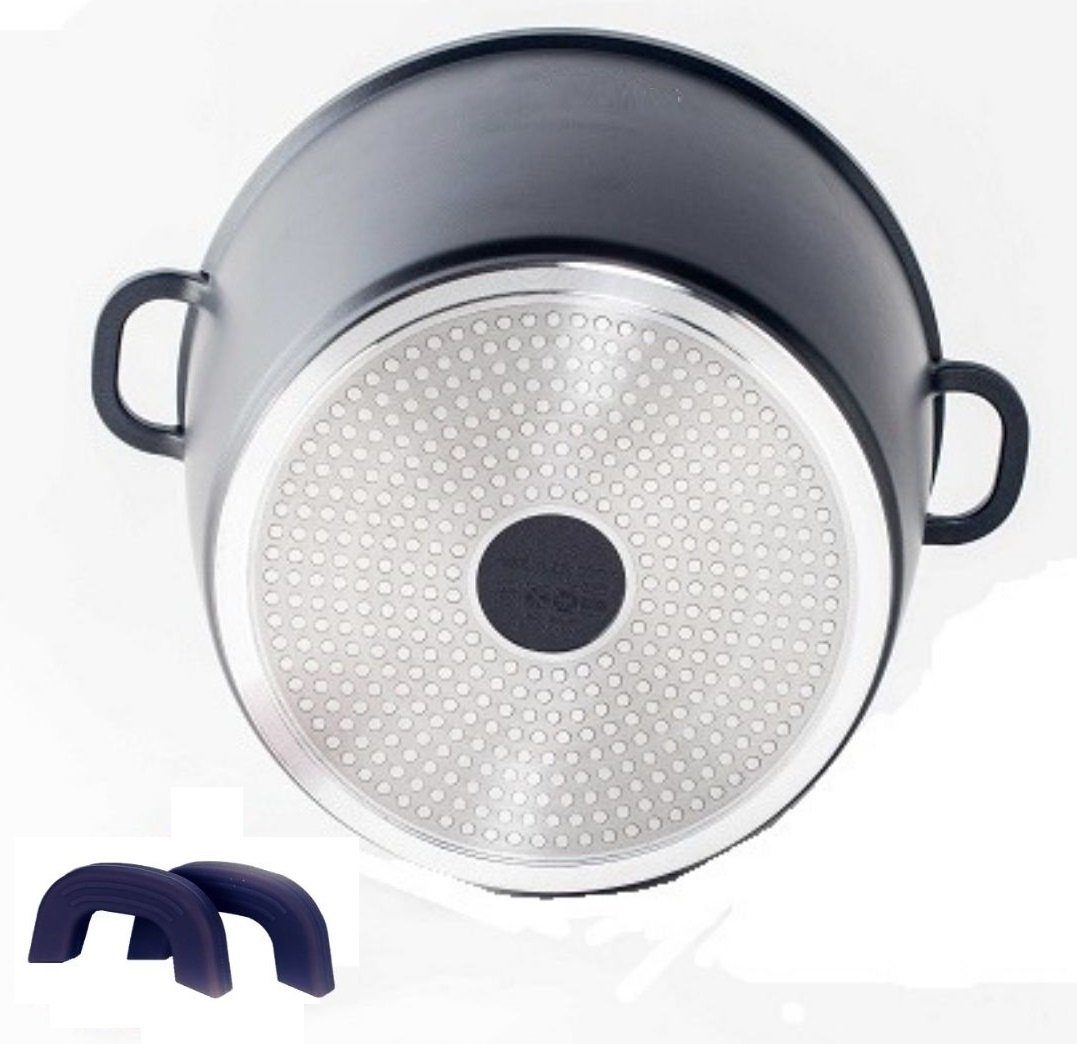 A.Blöchl Kochtopf AB-X6 – 1 Liter, Aus Hart Eloxiertem Aluminium Mit Wärmeaustauscher