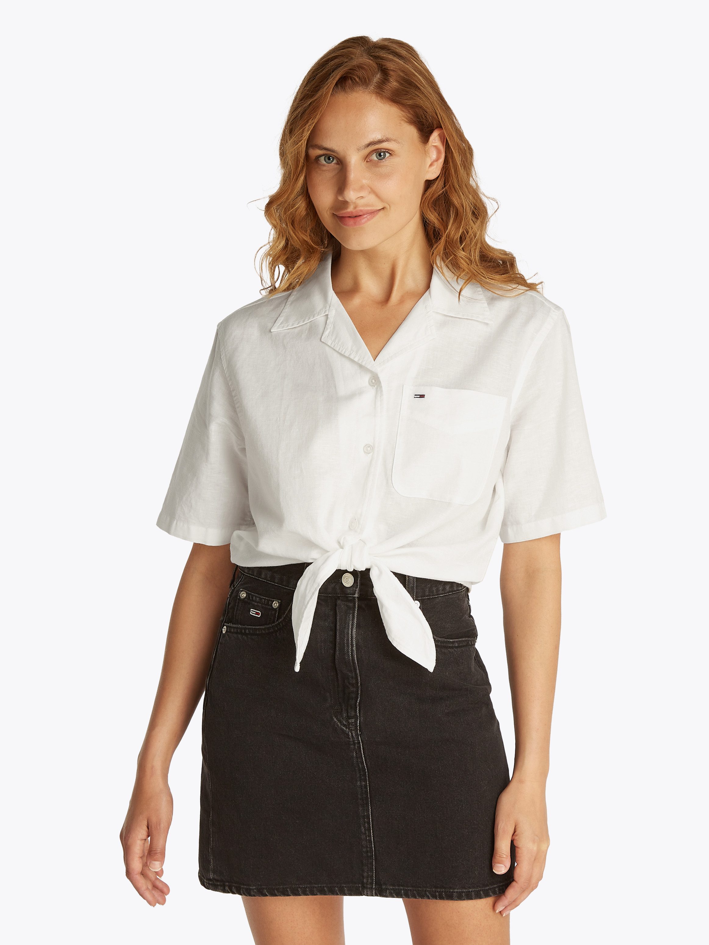 Tommy Jeans T-Shirt TJW CRP LINEN günstig online kaufen
