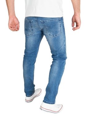Yazubi Slim-fit-Jeans Akon Herren Jeans modernen Slim Fit Jeanshose mit Stretch