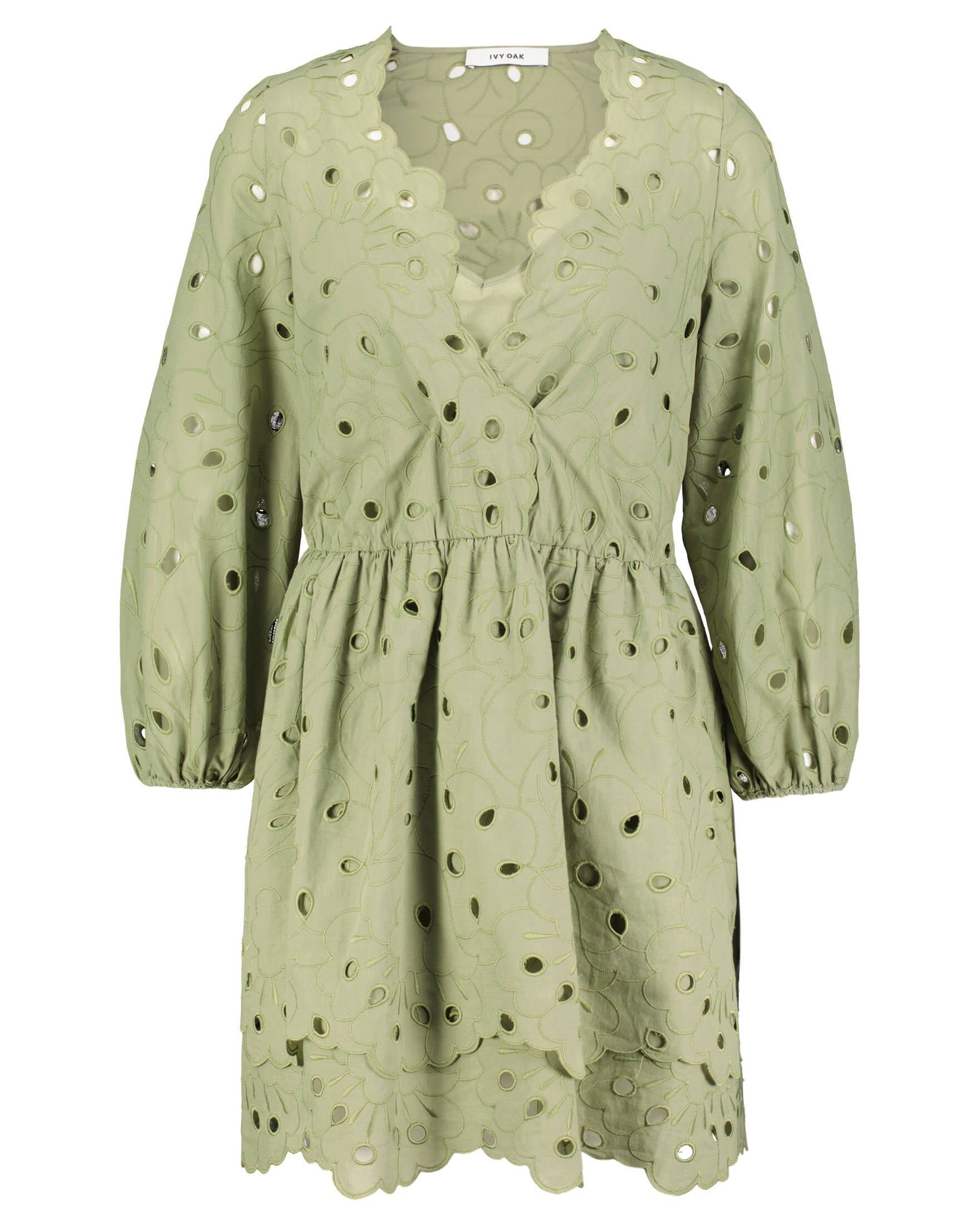 IVY & OAK Minikleid Damen Kleid NADINE (1-tlg) grün (43) | Kleider