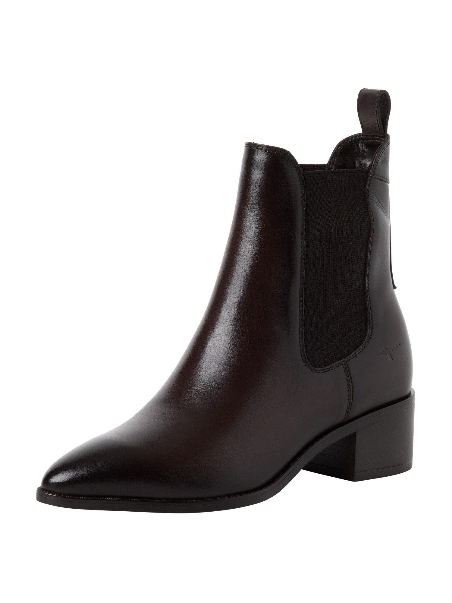 TOUCH-IT aus Leder Blockabsatz 1-25306-47 Chelseaboots