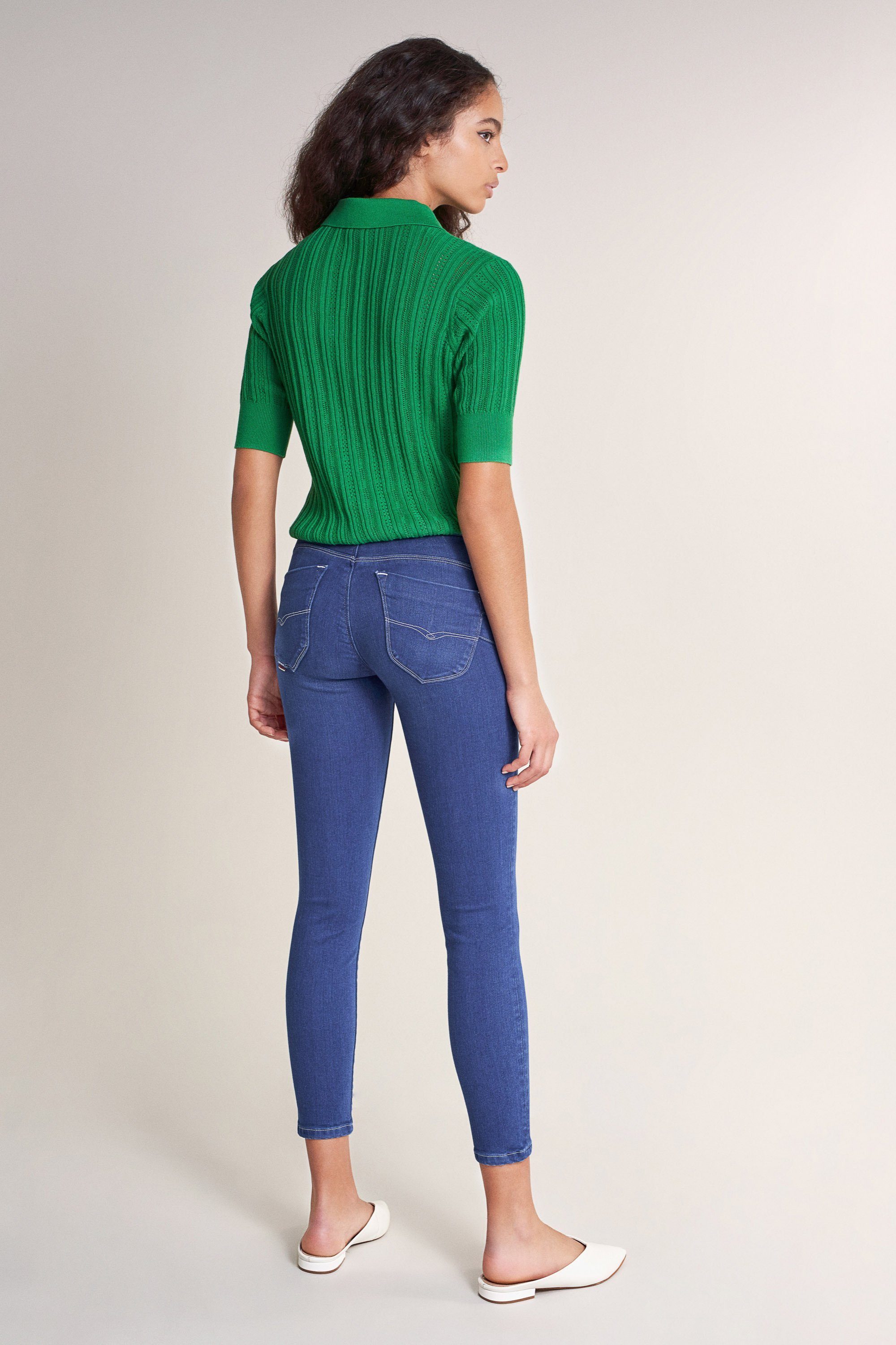 Salsa Stretch-Jeans SALSA JEANS SECRET PUSH IN CAPRI royal blue 124794.8503
