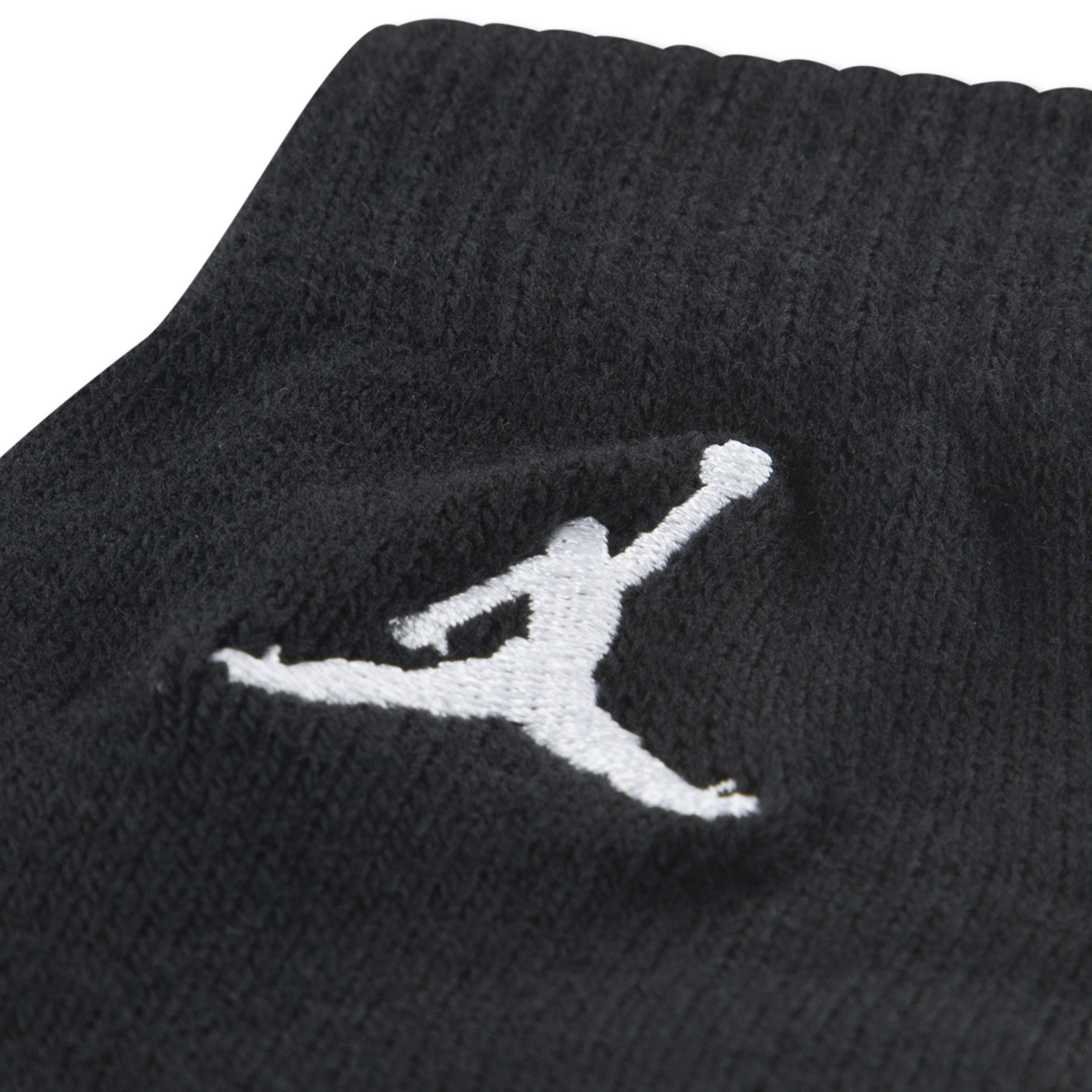 Jordan Beanie JAN JORDAN ESSENTIALS BEANIE S (2-St) für Kinder, 2-teiliges Set, mit Logostickerei, unifarbene Optik