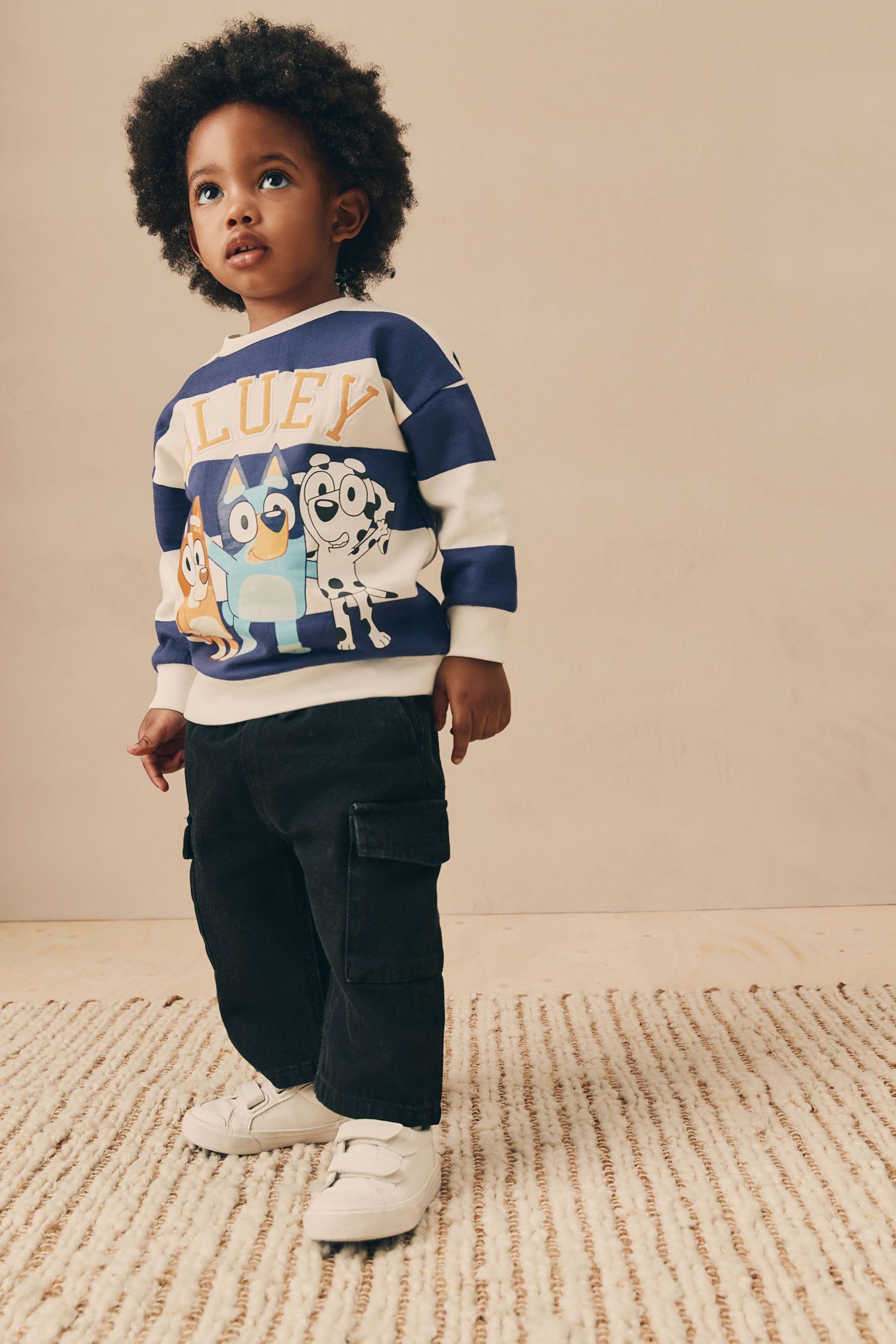Next Sweater Bluey Sweatshirt mit Rundhalsausschnitt Baumwolle (1-tlg)