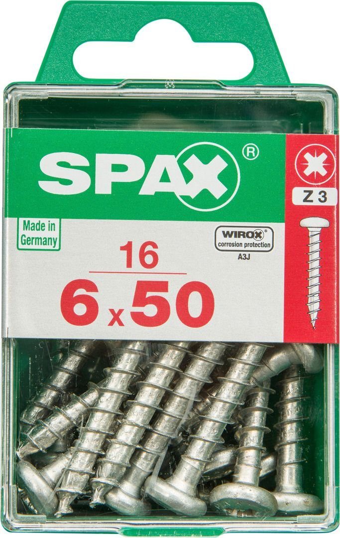 SPAX Holzbauschraube Spax Universalschrauben 6.0 x 50 mm TX 30 - 16