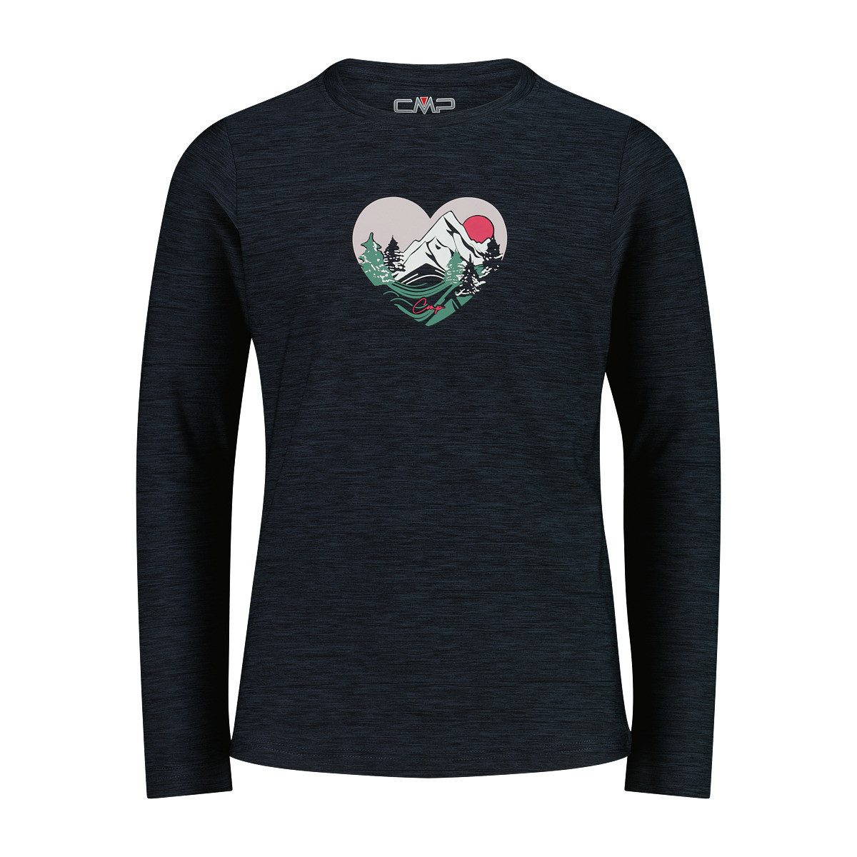 CMP Langarmshirt CMP Mädchen Langarmshirt Kid G T-Shirt 33N2245