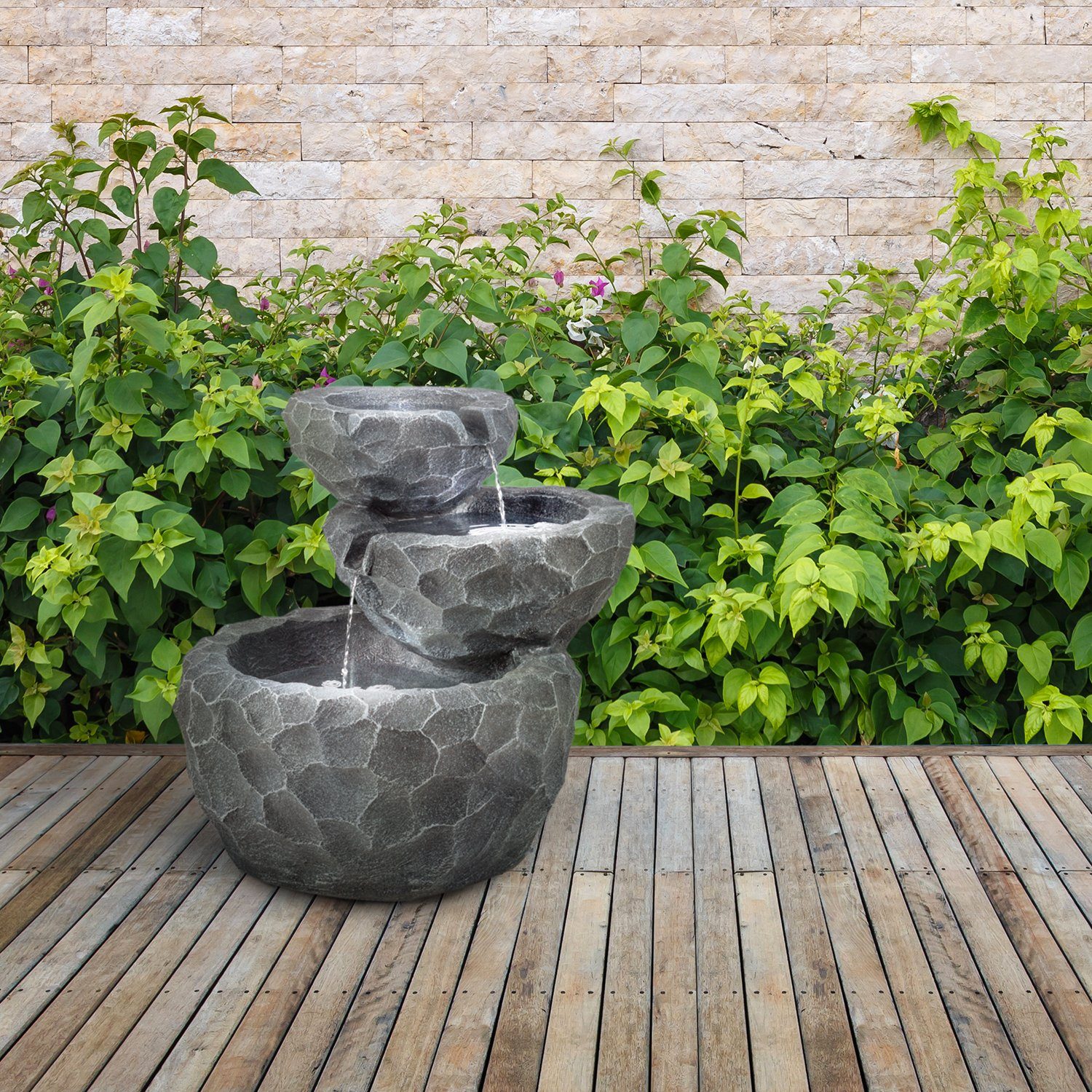 blumfeldt Wasserspiel Murach Kaskadenbrunnen, 48 cm günstig online kaufen