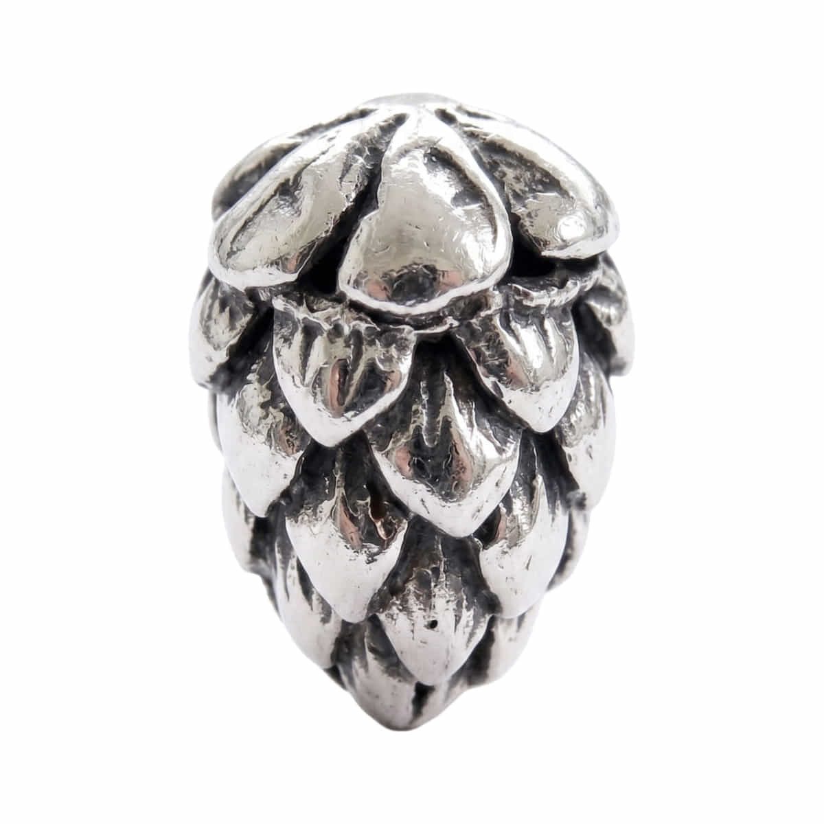 Alpenflüstern Anstecknadel Ansteck-Pin Hopfendolde altsilber