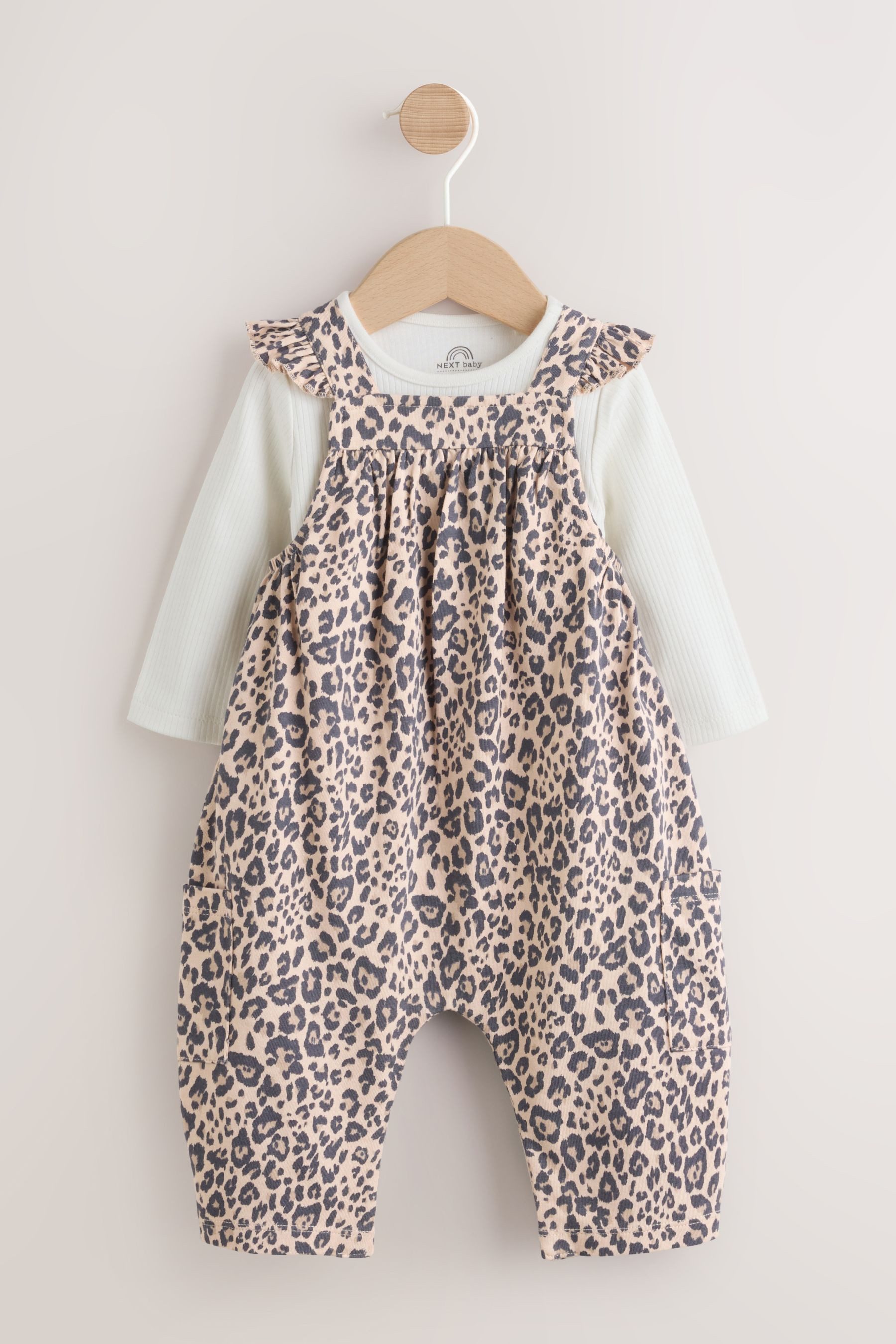 Next Body & Hose Baby-Latzhose und Body aus Jersey, 2er-Set (2-tlg)
