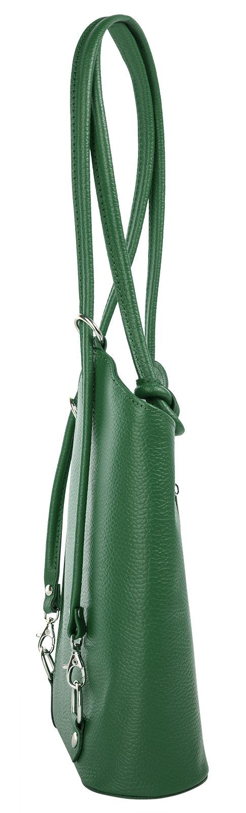 Cluty Cityrucksack, echt Leder, Made in Italy