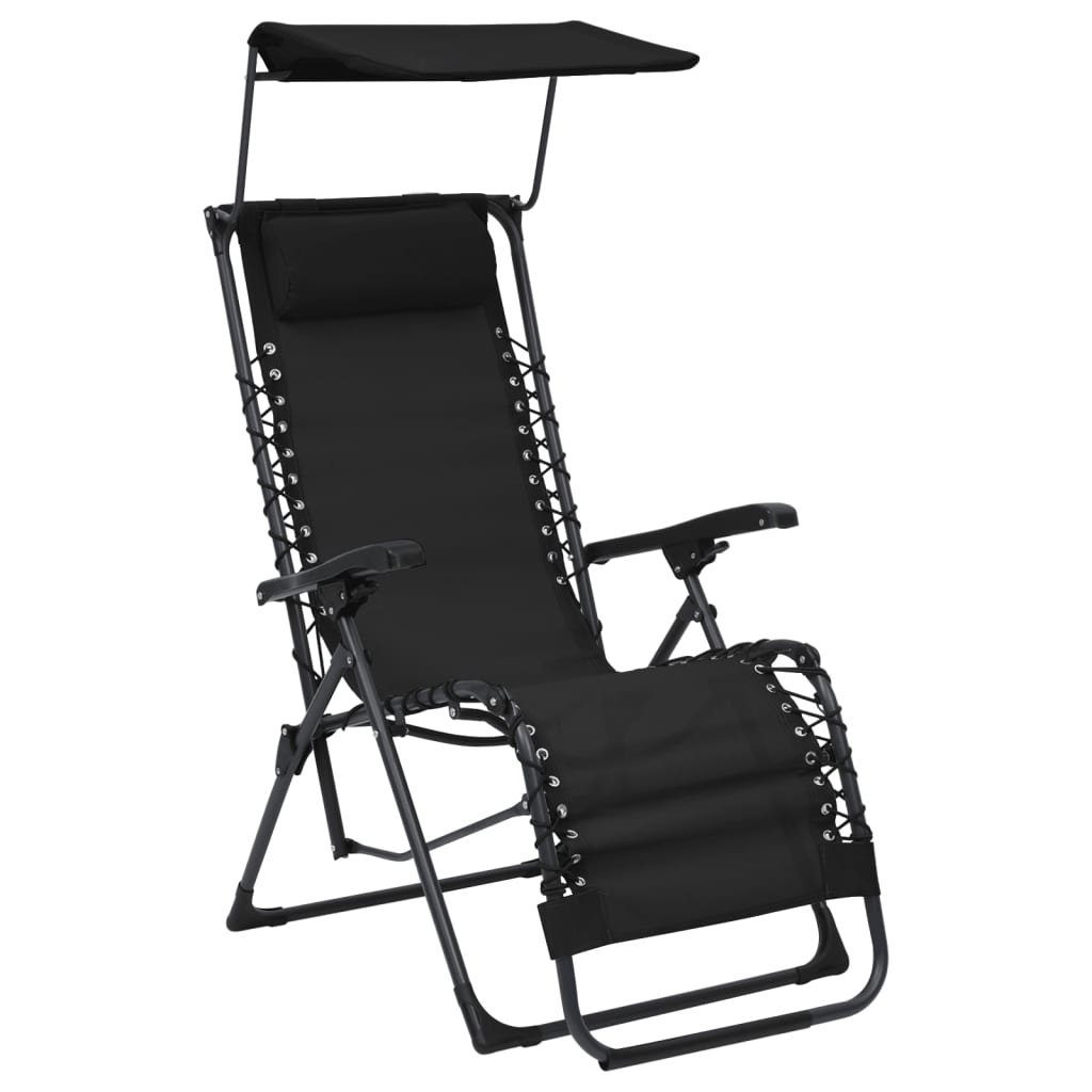 furnicato Gartenliege Klappbare Liegestühle 2 Stk. günstig online kaufen