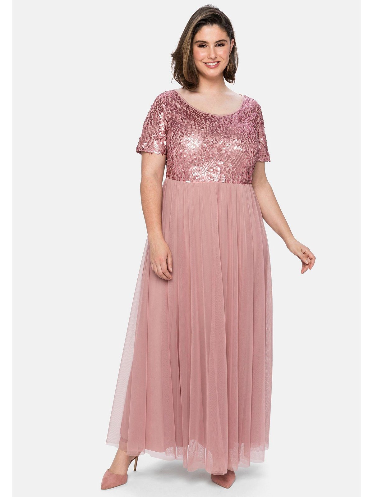 Rosa Abendkleider für Damen kaufen » Pinke Abendkleider | OTTO