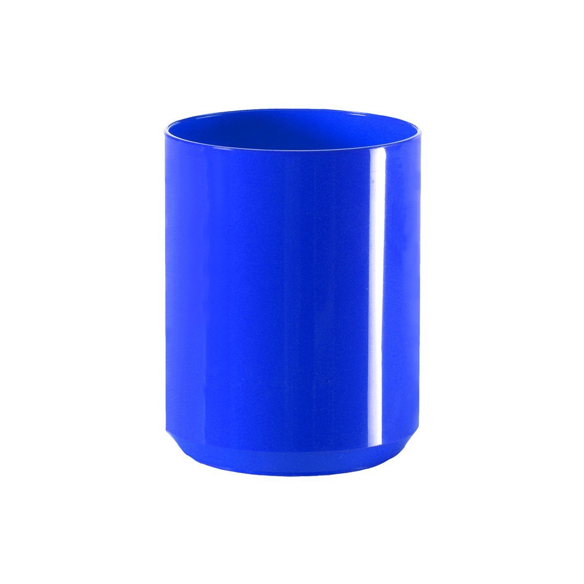 mehrweg.pro Mehrwegbecher Trinkbecher "Fresh", Kunststoff, (Sparset, 1-tlg., 1) standard-blau PP