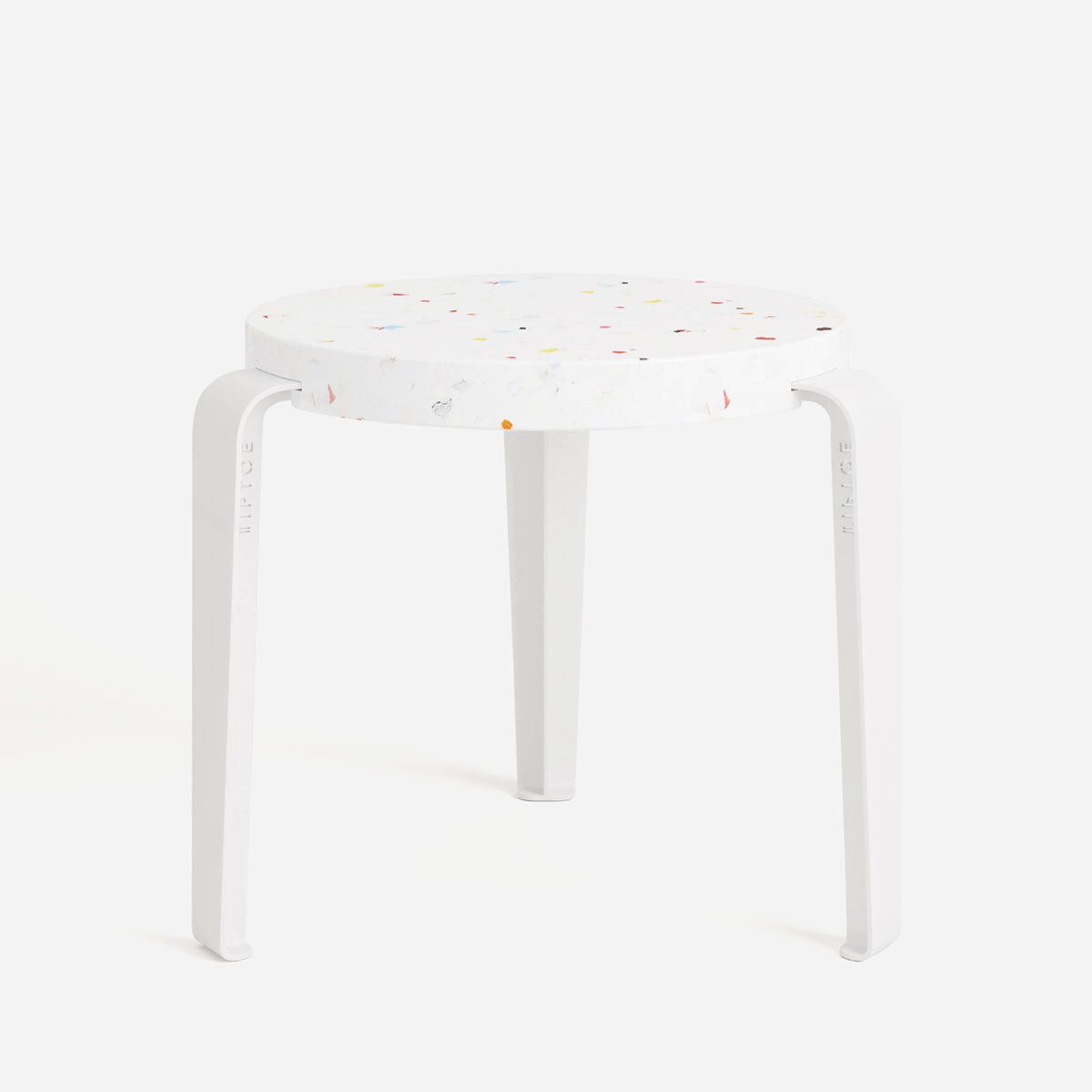 TIPTOE Sitzhocker MINI LOU kids stool – recycled plastic Tutti Frutti, für Kinderzimmer, bunter Look