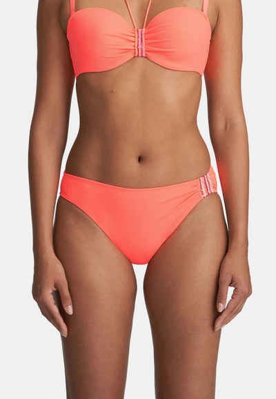 Marie Jo Bikini-Hose »Isaura« 1 Stück, Bikini Rio slip - Sommerlicher Farbton, Details aus Pailletten und Stickerei, Weiche Verarbeitung