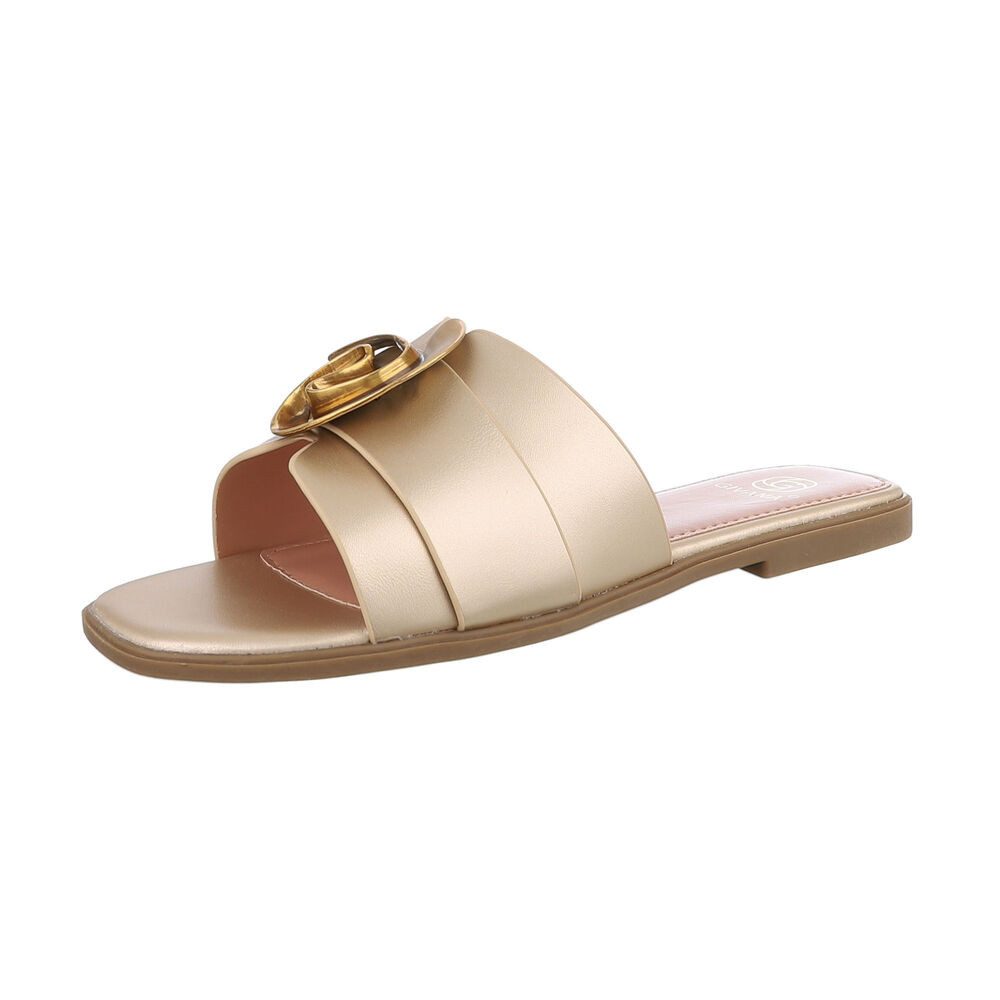 Ital-Design Damen Mules Freizeit Pantolette (86527010) günstig online kaufen