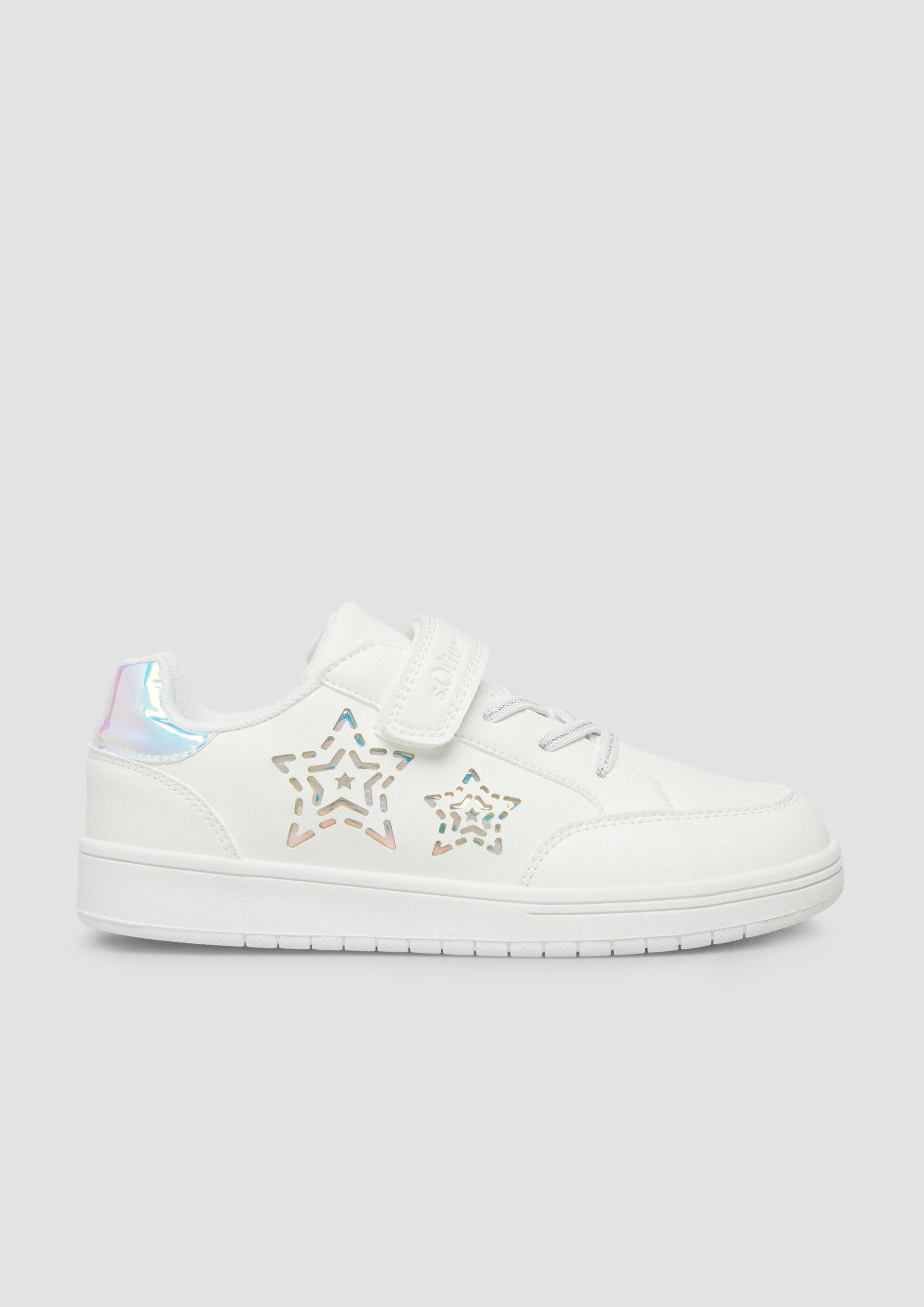 s.Oliver Sneakers Sneaker Sneaker mit Klettverschluss und Artwork