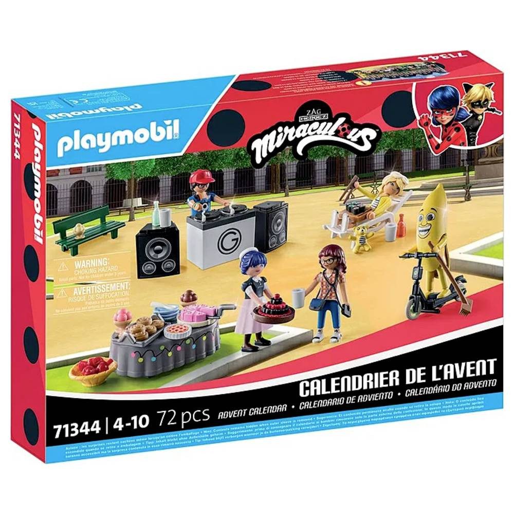 Playmobil® Adventskalender Miraculous: Picknick in Paris Konstruktions-Spielset