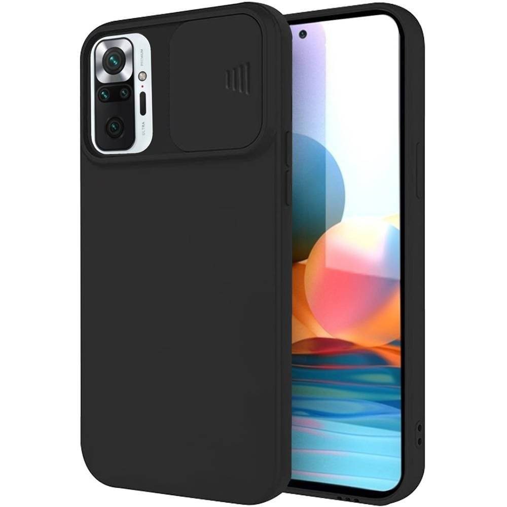 cofi1453 Handyhülle CamShield Silikoncover Kameraschutz Kompatibel mit Xiaomi Mi 11 Lite, Cover Schutzhülle