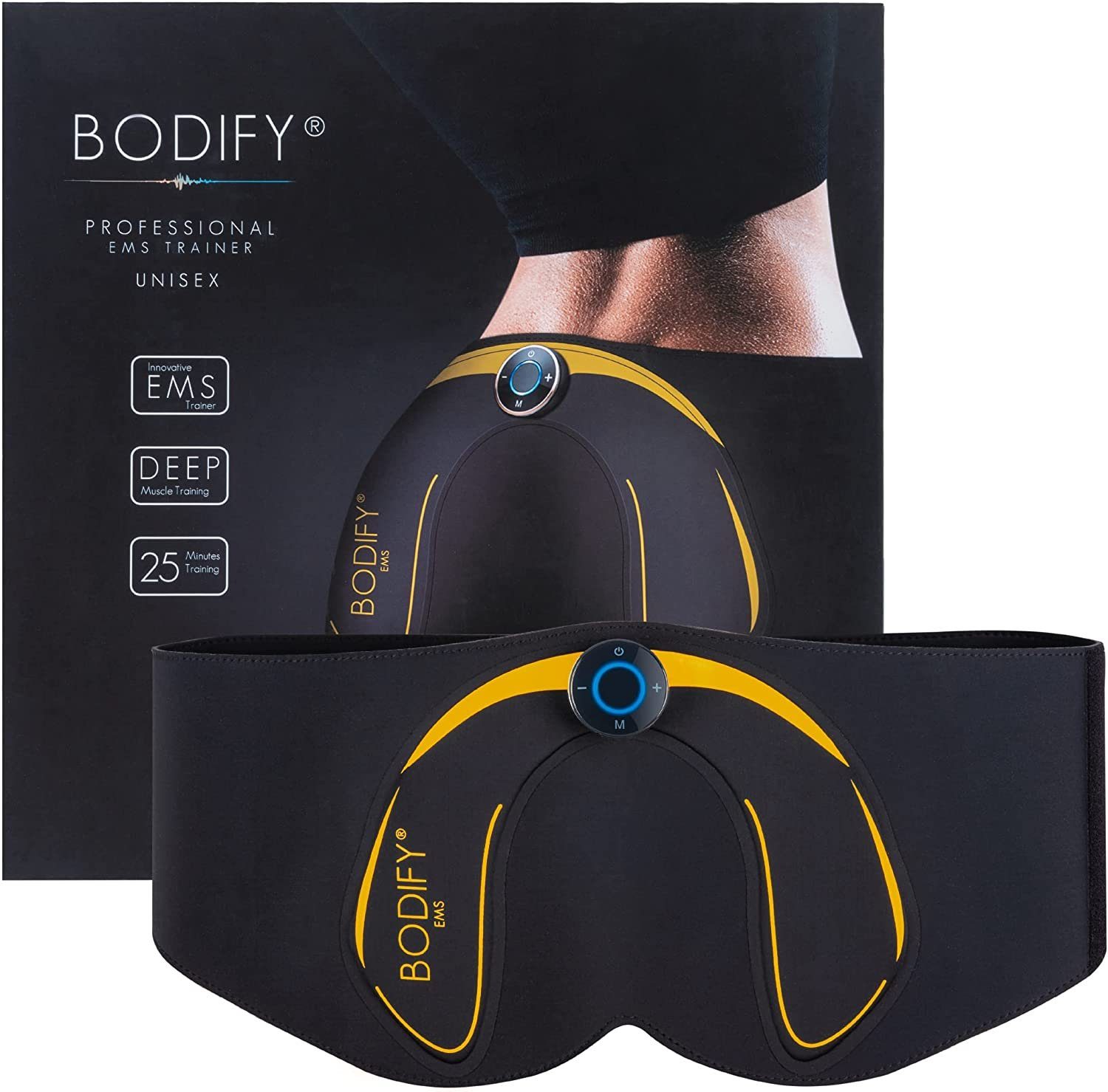 BODIFY EMS-Po-Trainer Pro - EMS Trainer - Gezielte Stimulation der Po Muskulatur