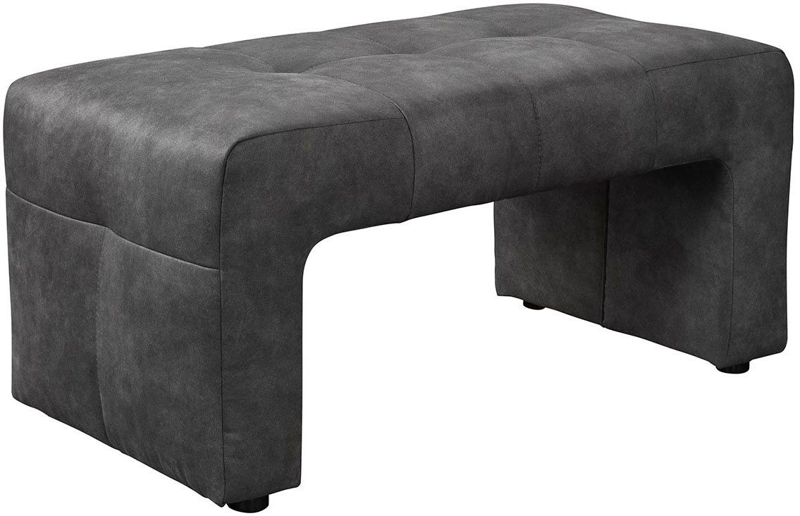 exxpo - sofa fashion Hockerbank Barista Hockerbank mit hoher Bodenfreiheit, Sitz gepolstert,Breite ca.100 cm
